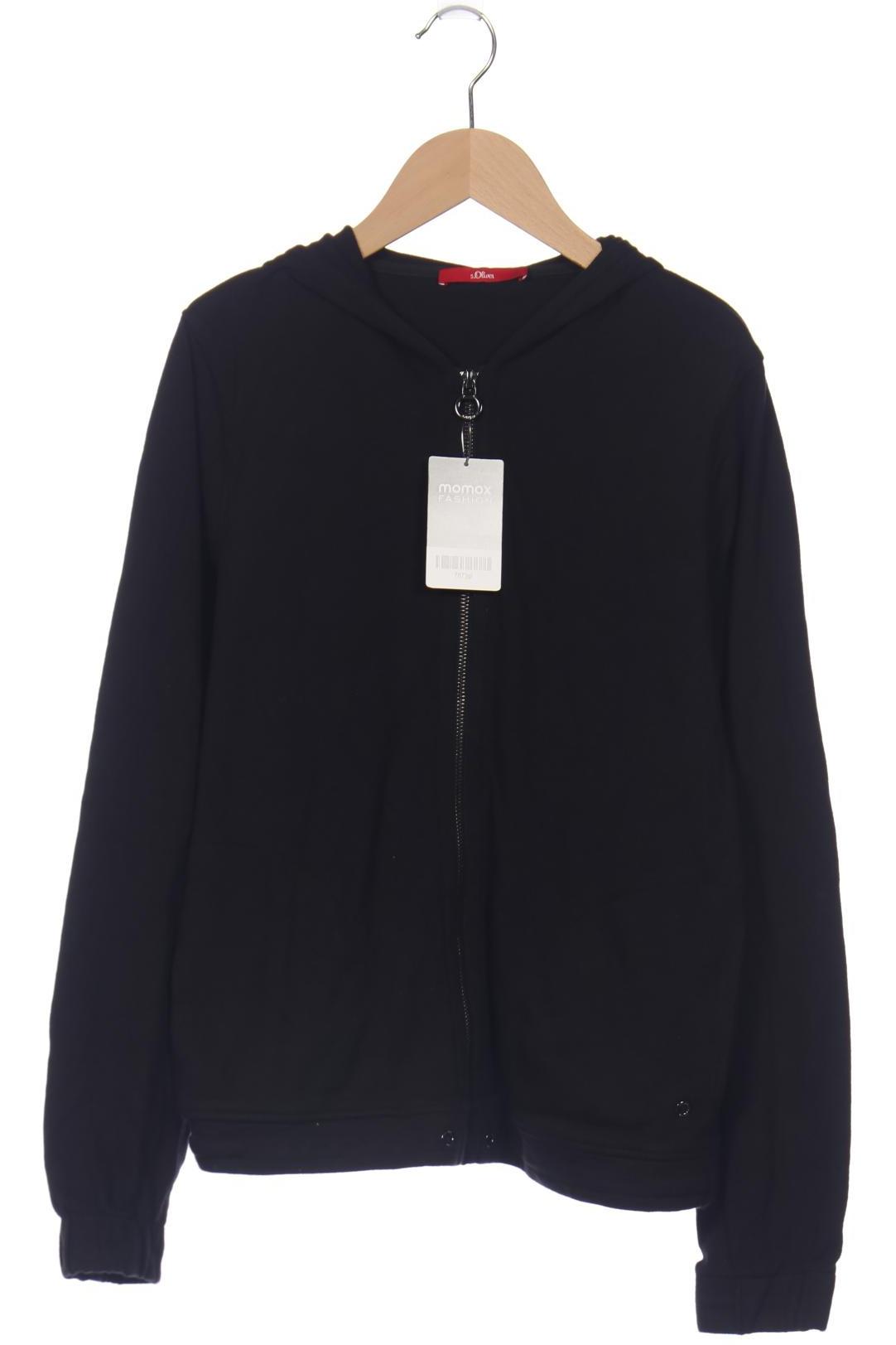 

s.Oliver Damen Kapuzenpullover, schwarz