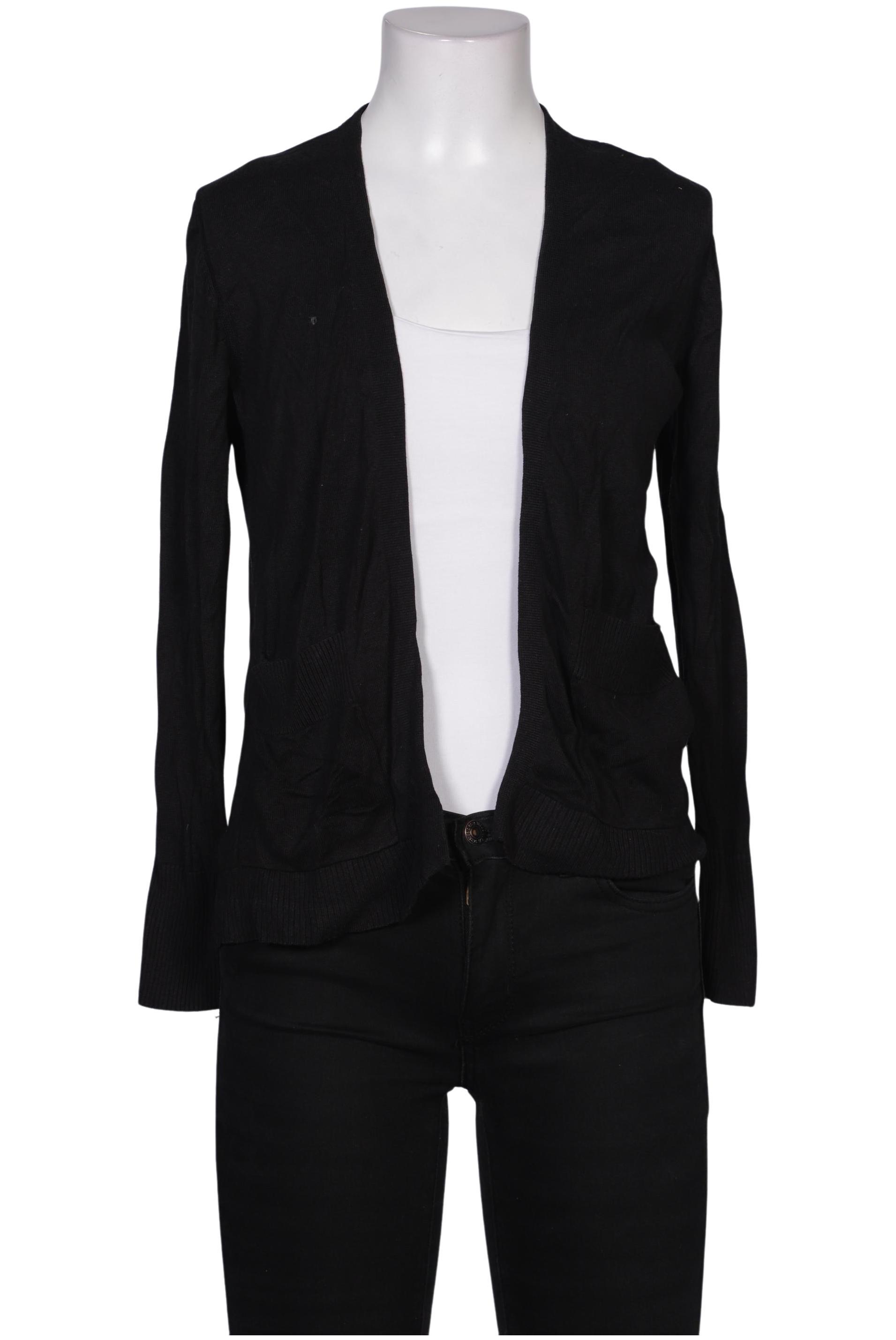 

s.Oliver Damen Strickjacke, schwarz, Gr. 34