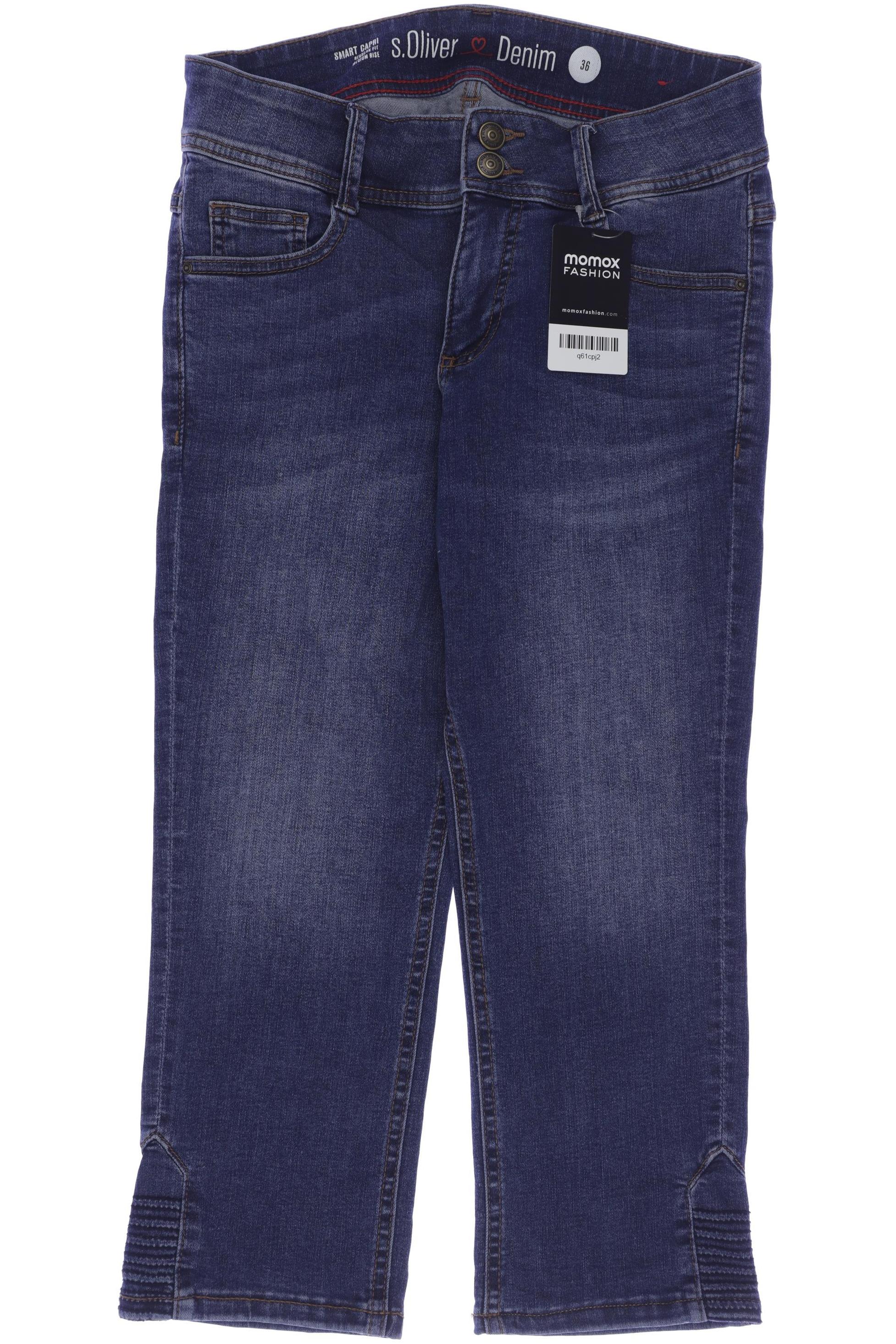 

s.Oliver Damen Shorts, blau, Gr. 36