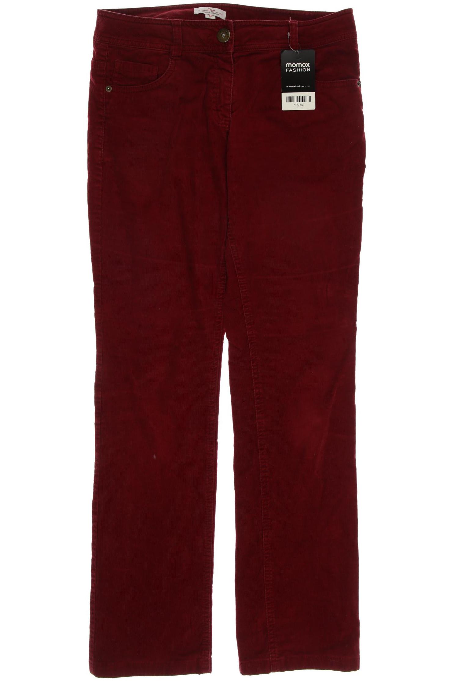 

s.Oliver Damen Stoffhose, bordeaux