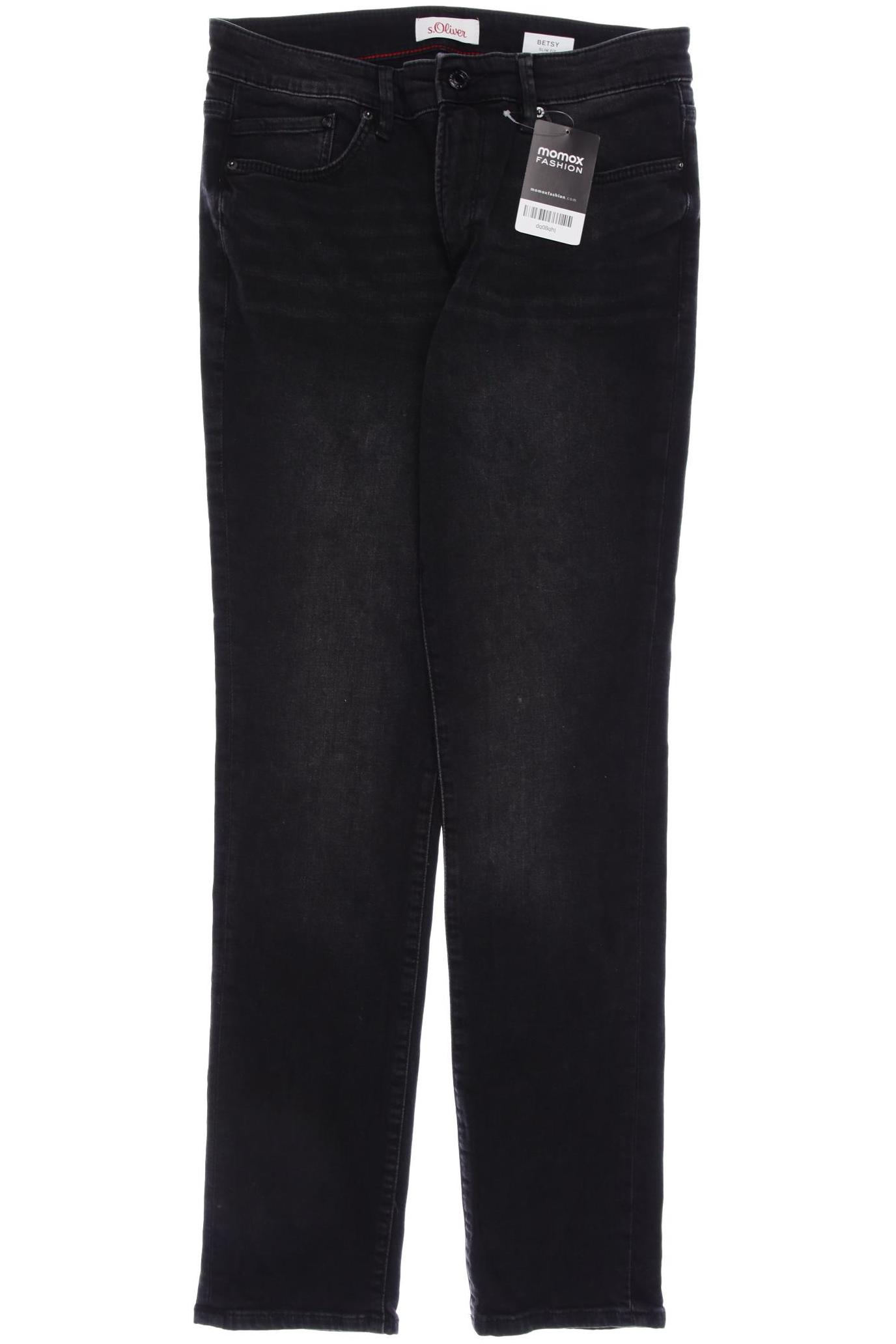 

s.Oliver Damen Jeans, schwarz, Gr. 36