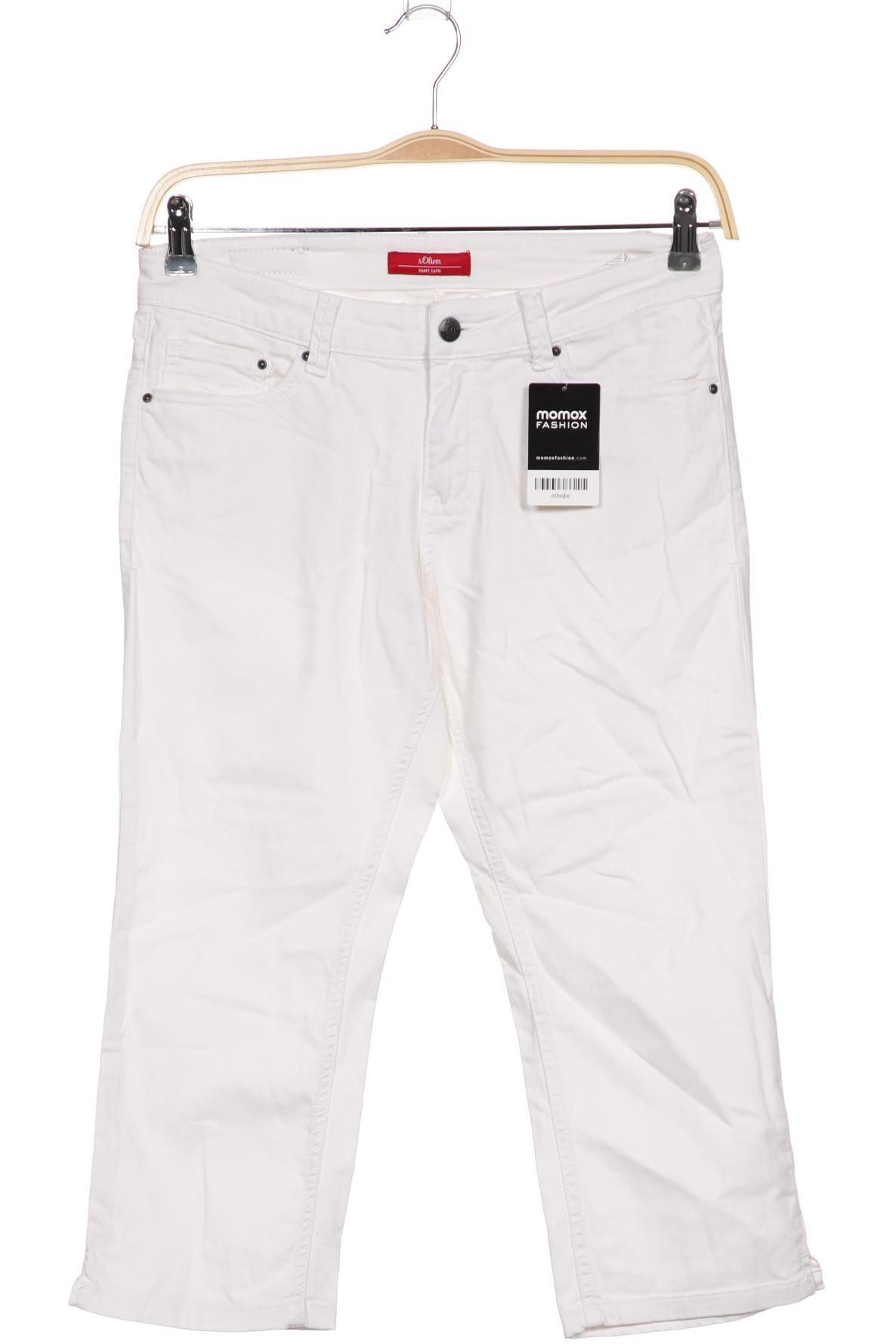

s.Oliver Damen Jeans, weiß, Gr. 38
