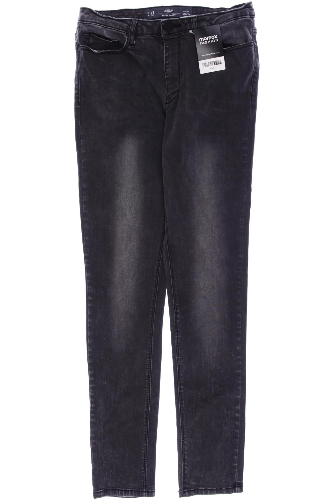 

s.Oliver Damen Jeans, grau