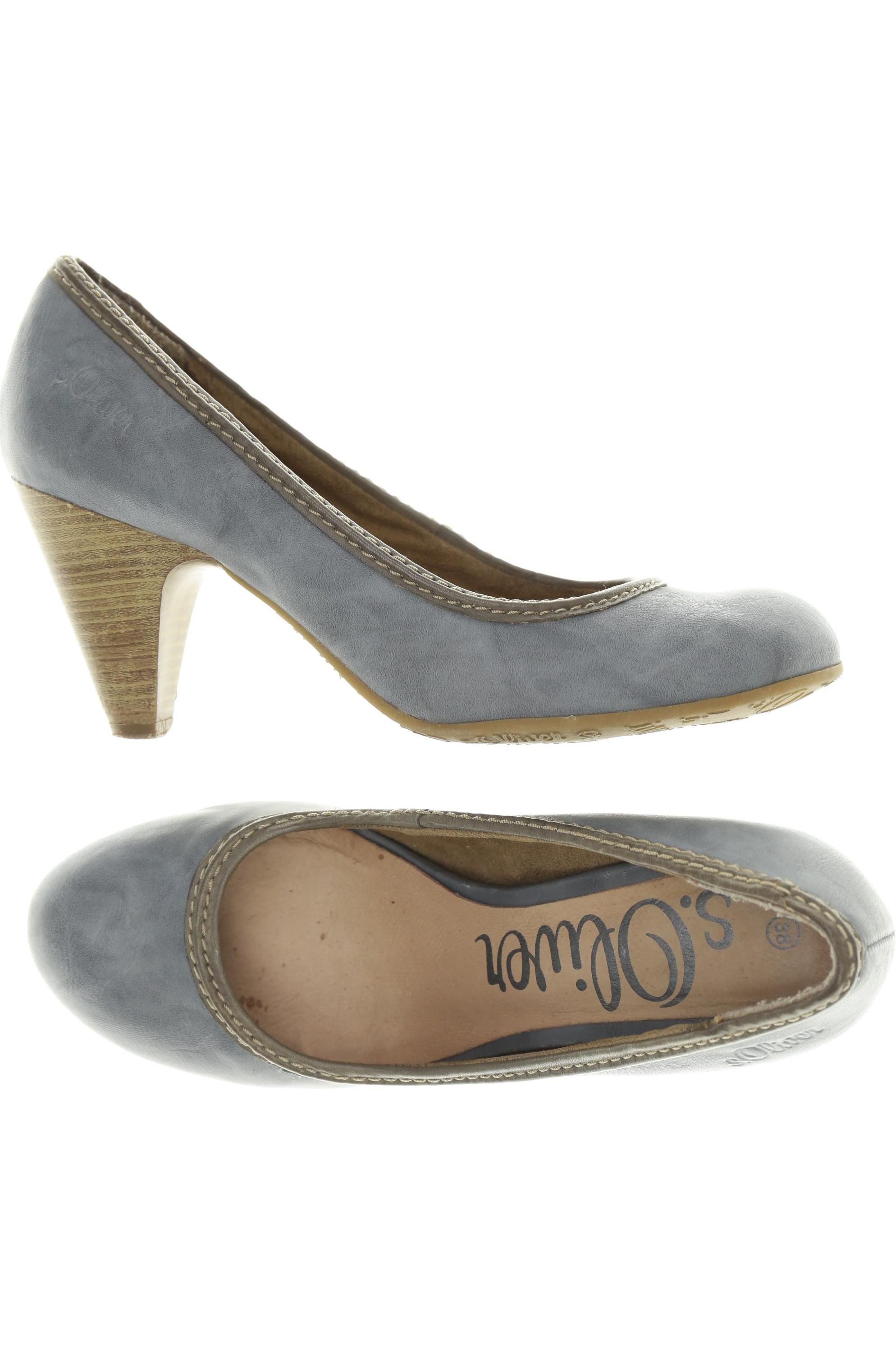 

s.Oliver Damen Pumps, blau, Gr. 38