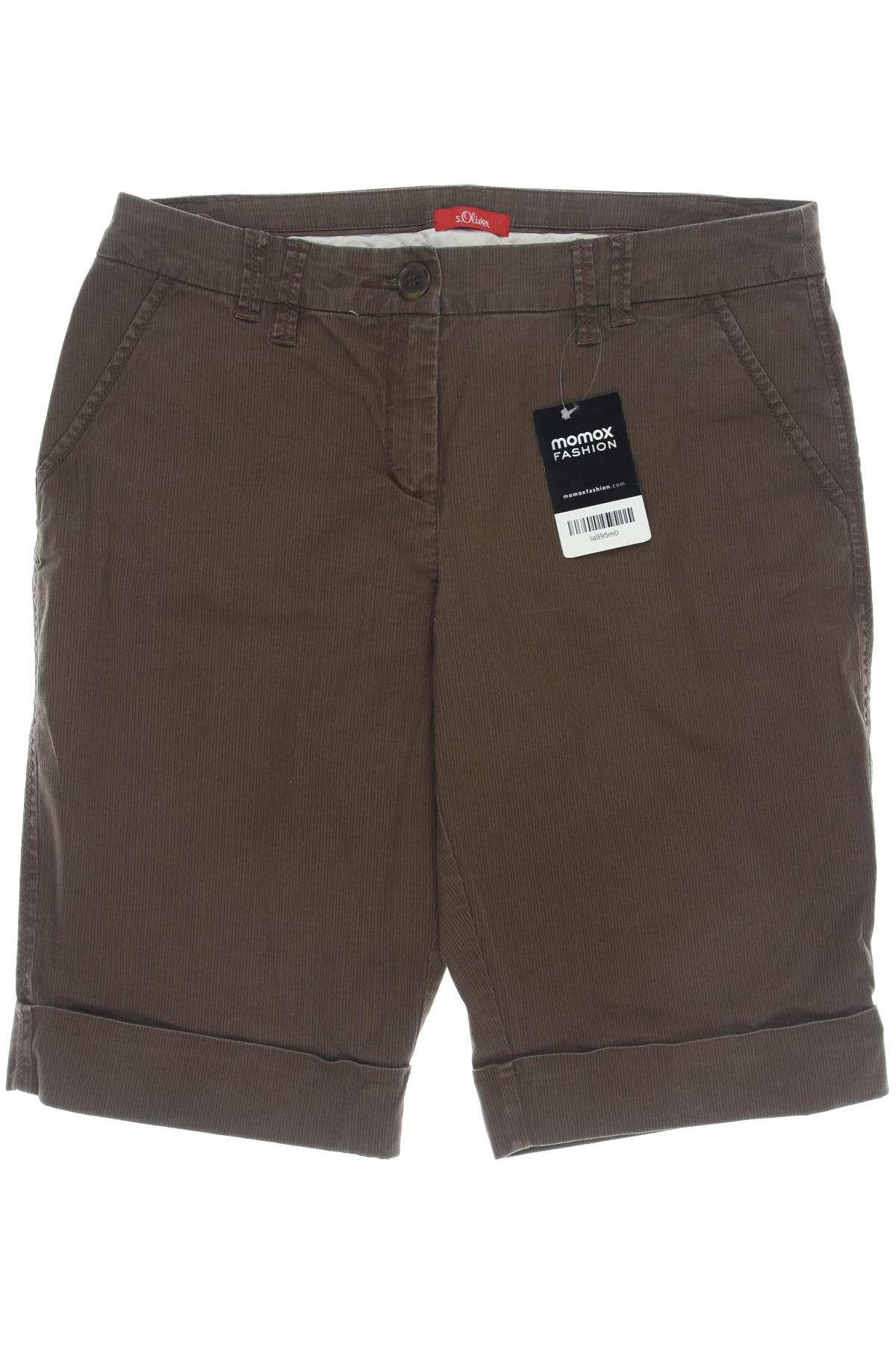 

s.Oliver Damen Shorts, braun, Gr. 38