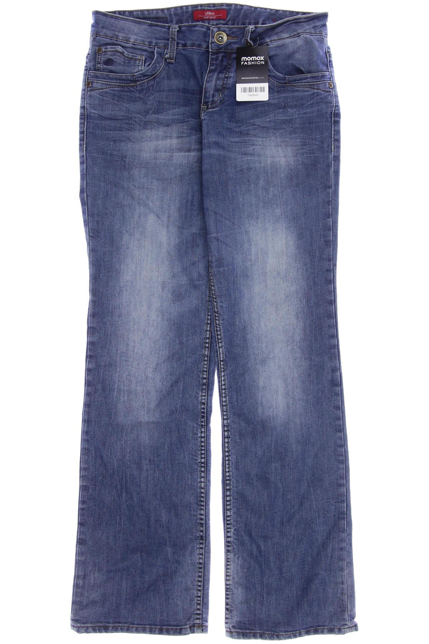 

s.Oliver Damen Jeans, blau