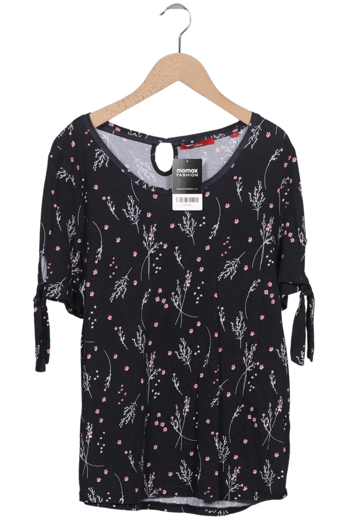 

s.Oliver Damen T-Shirt, marineblau, Gr. 42