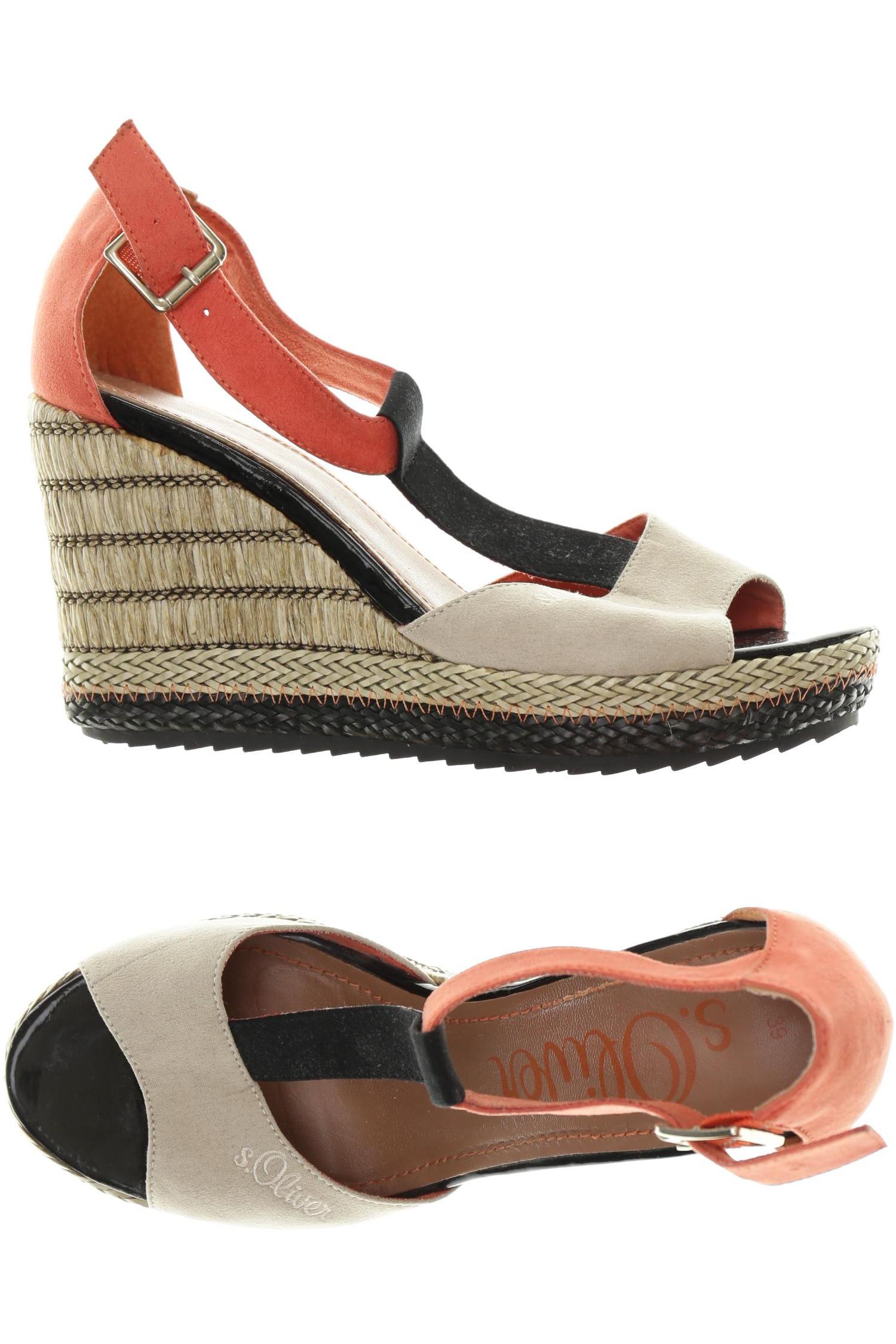 

s.Oliver Damen Sandale, beige, Gr. 39