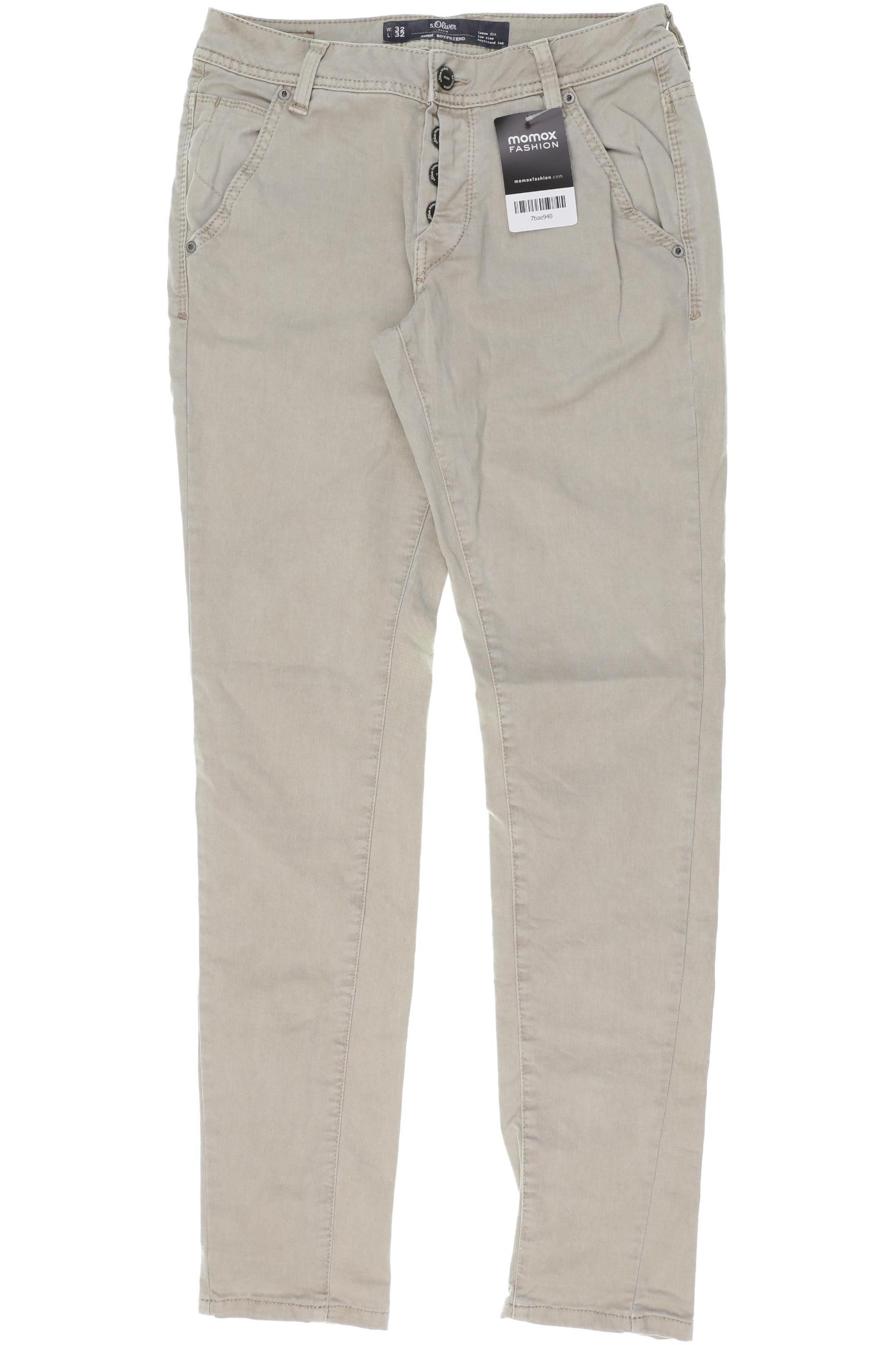 

s.Oliver Damen Jeans, beige, Gr. 32