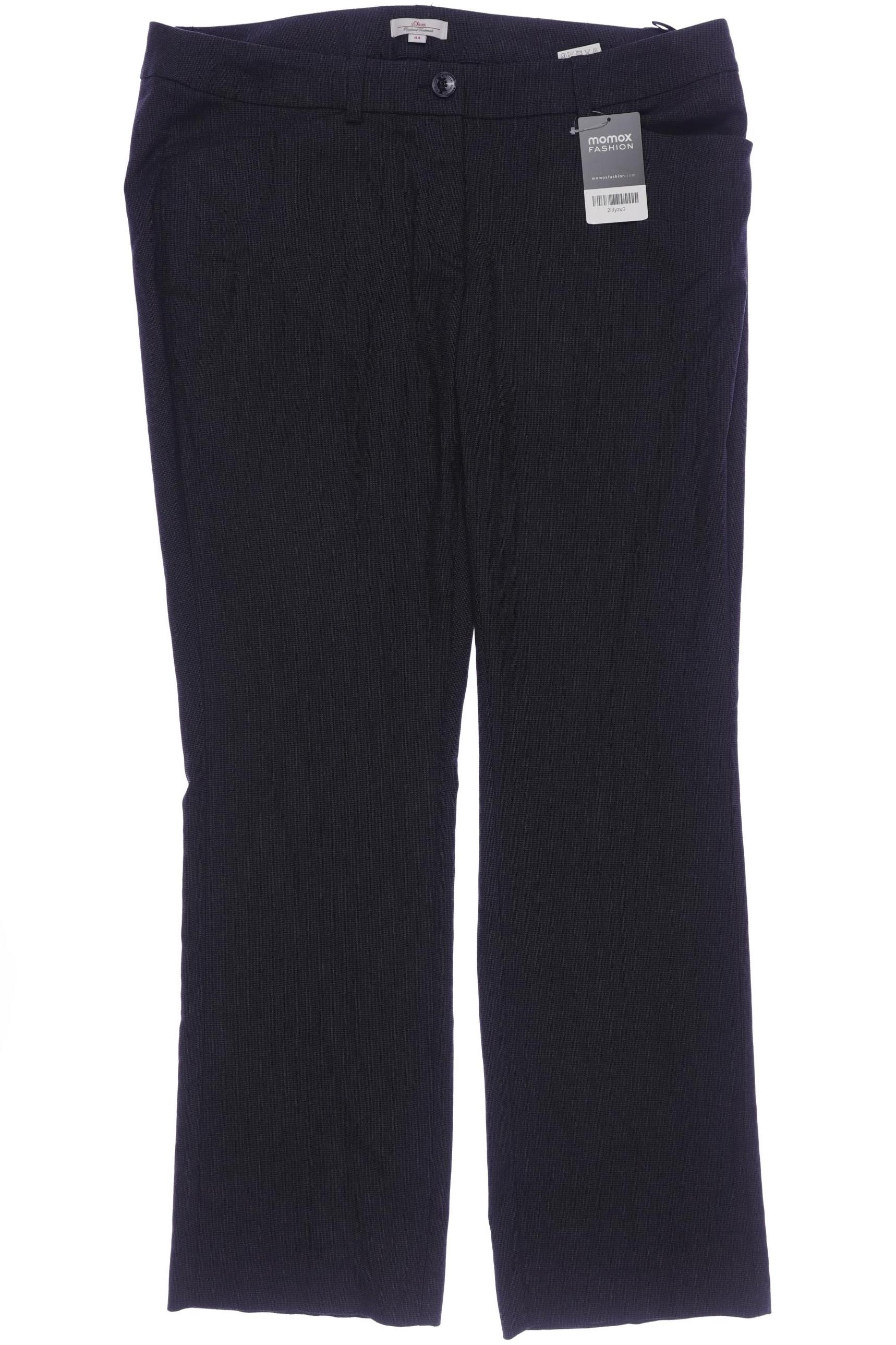 

s.Oliver Damen Stoffhose, marineblau, Gr. 44