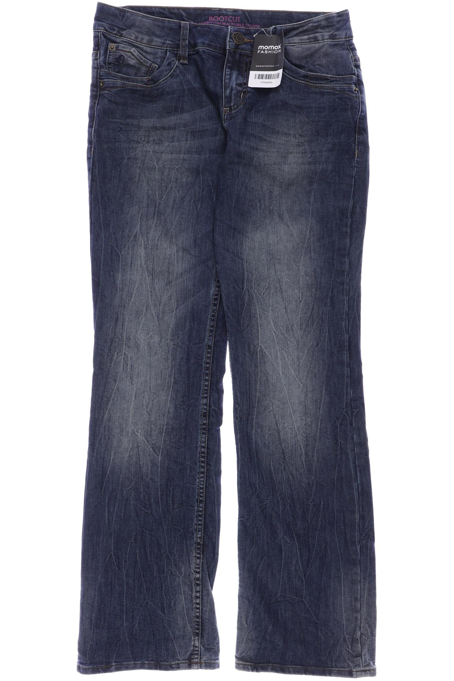 

s.Oliver Damen Jeans, marineblau