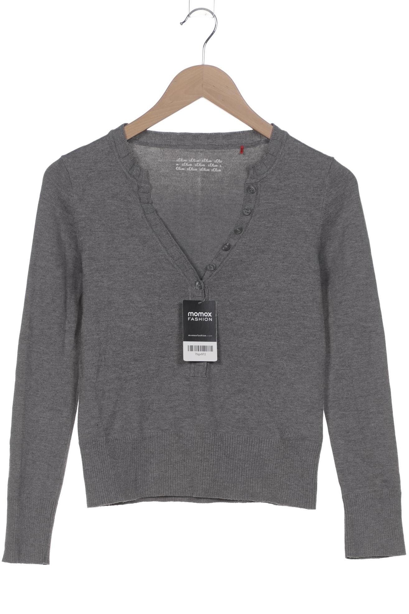 

s.Oliver Damen Pullover, grau, Gr. 38