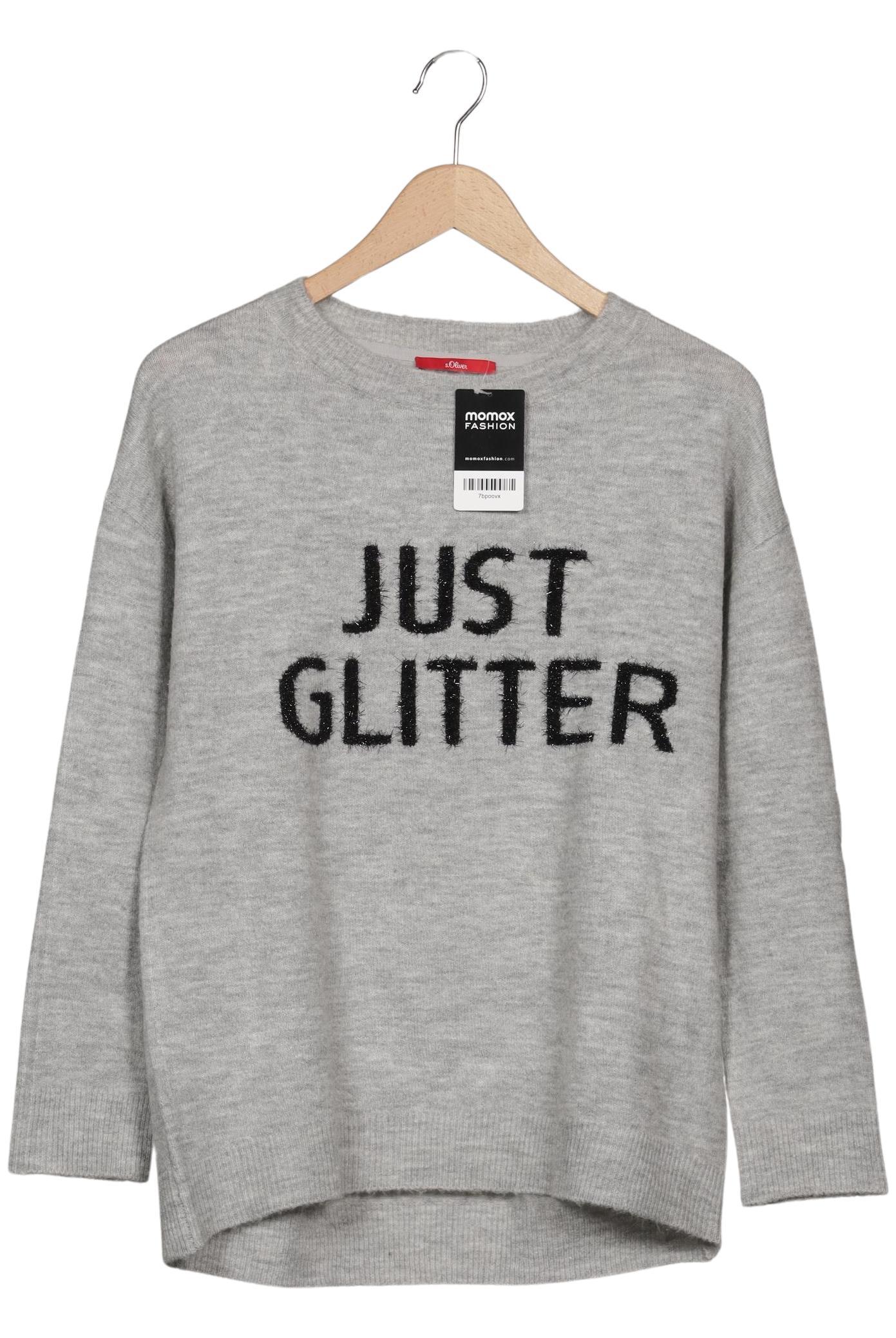 

s.Oliver Damen Pullover, grau, Gr. 38