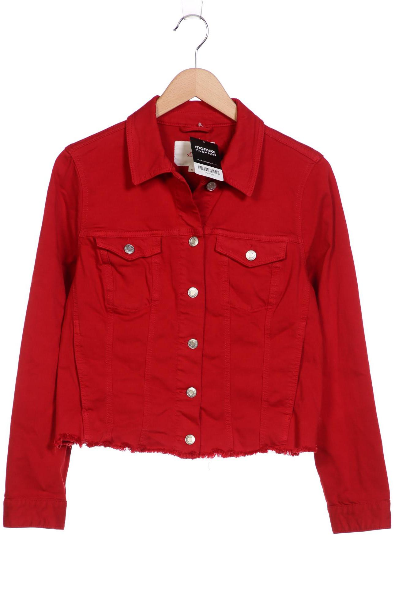 

s.Oliver Damen Jacke, rot, Gr. 40