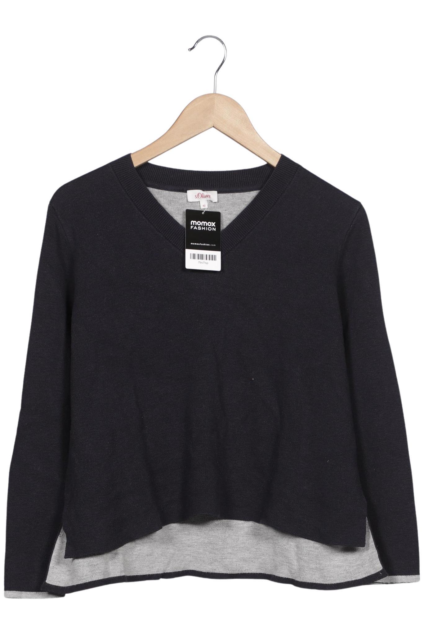 

s.Oliver Damen Pullover, marineblau, Gr. 42