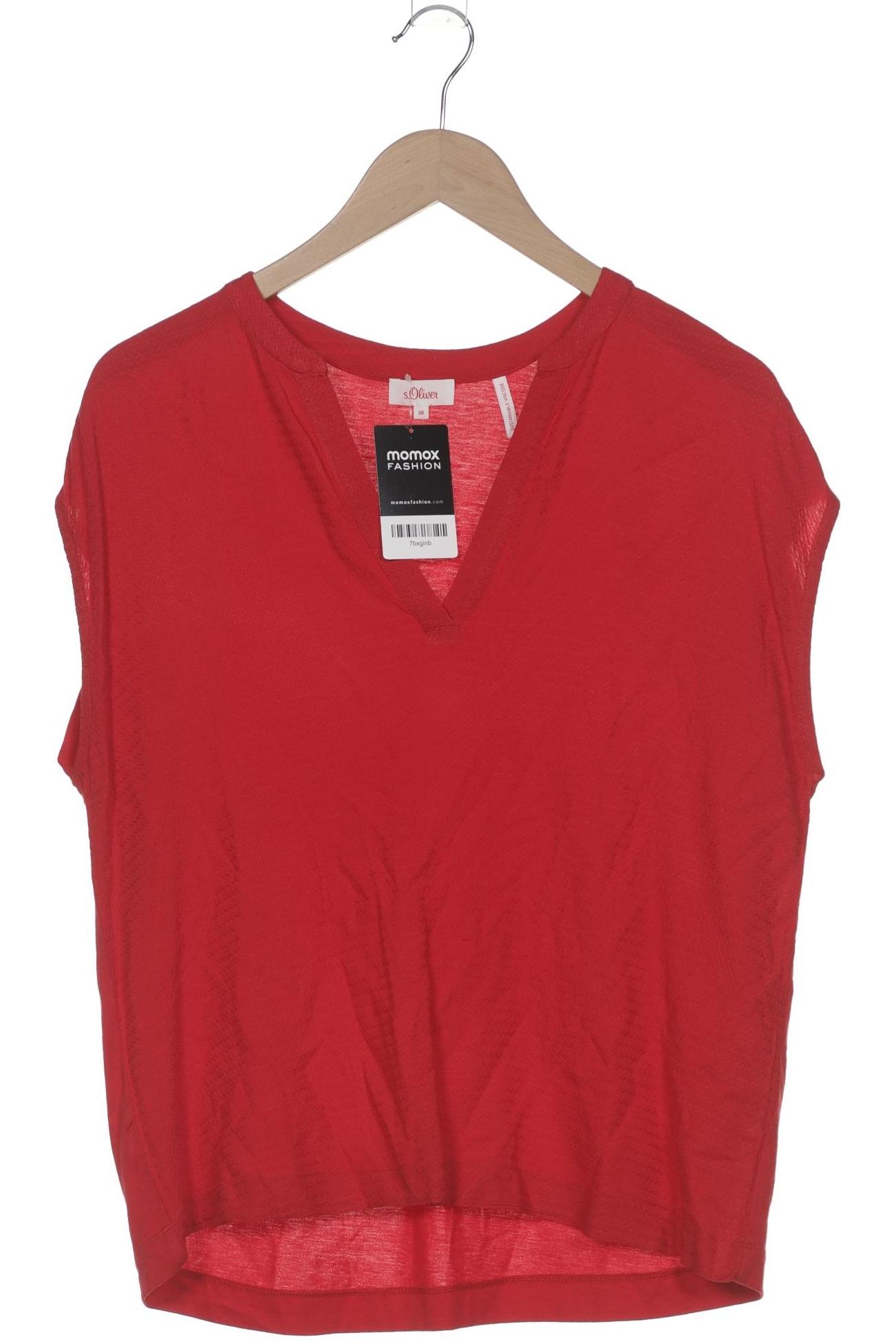 

s.Oliver Damen T-Shirt, rot, Gr. 38