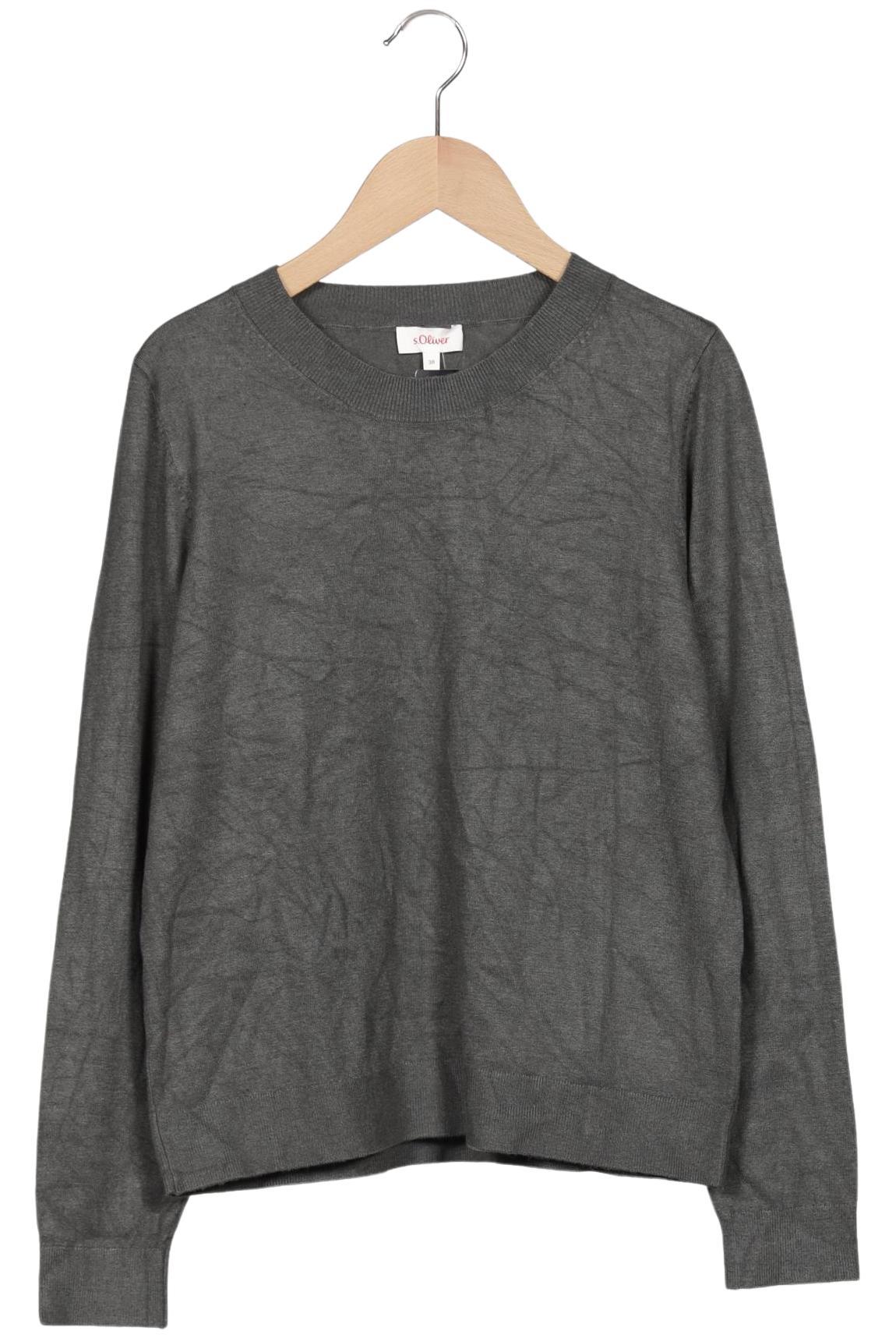 

s.Oliver Damen Pullover, grau, Gr. 38