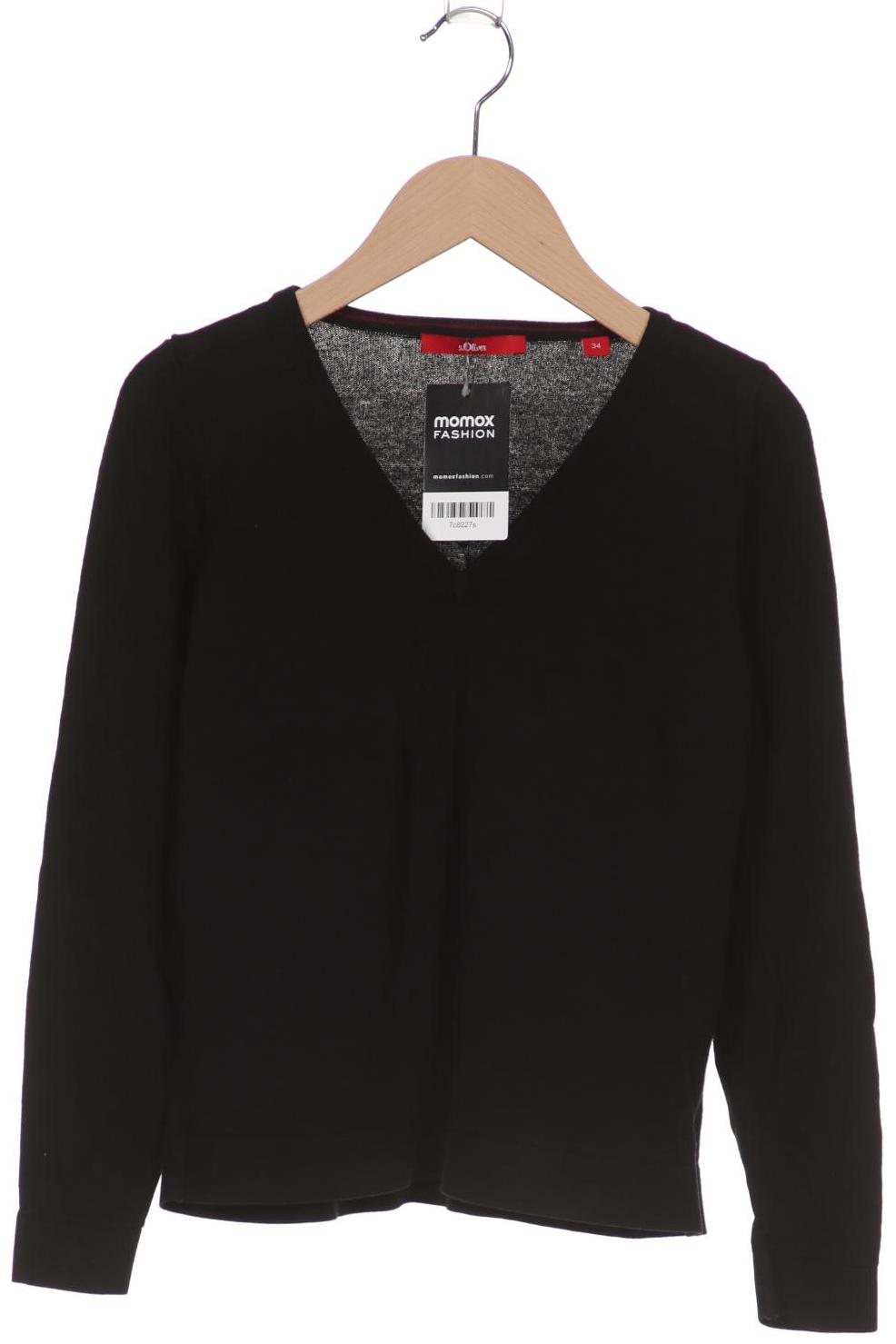 

s.Oliver Damen Pullover, schwarz
