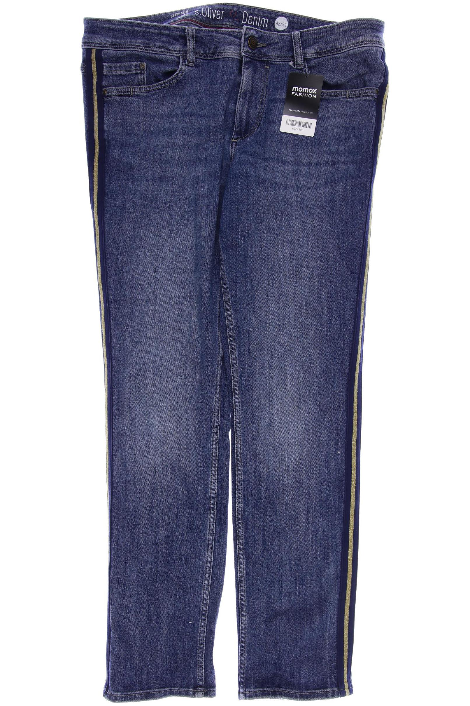 

s.Oliver Damen Jeans, blau