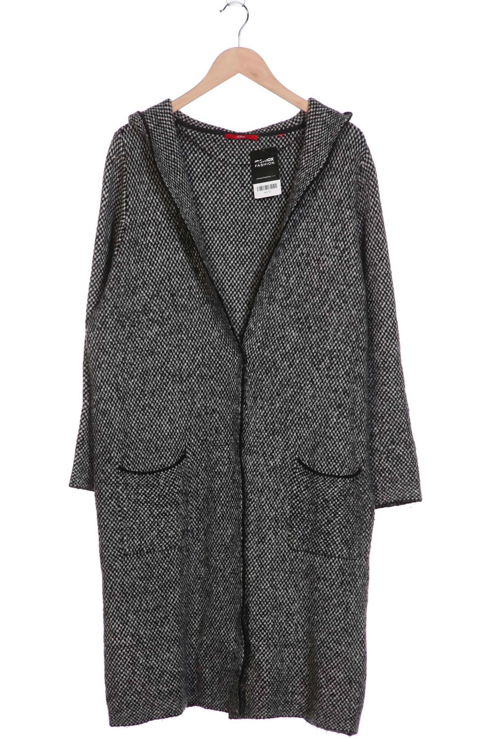 

s.Oliver Damen Strickjacke, grau, Gr. 44