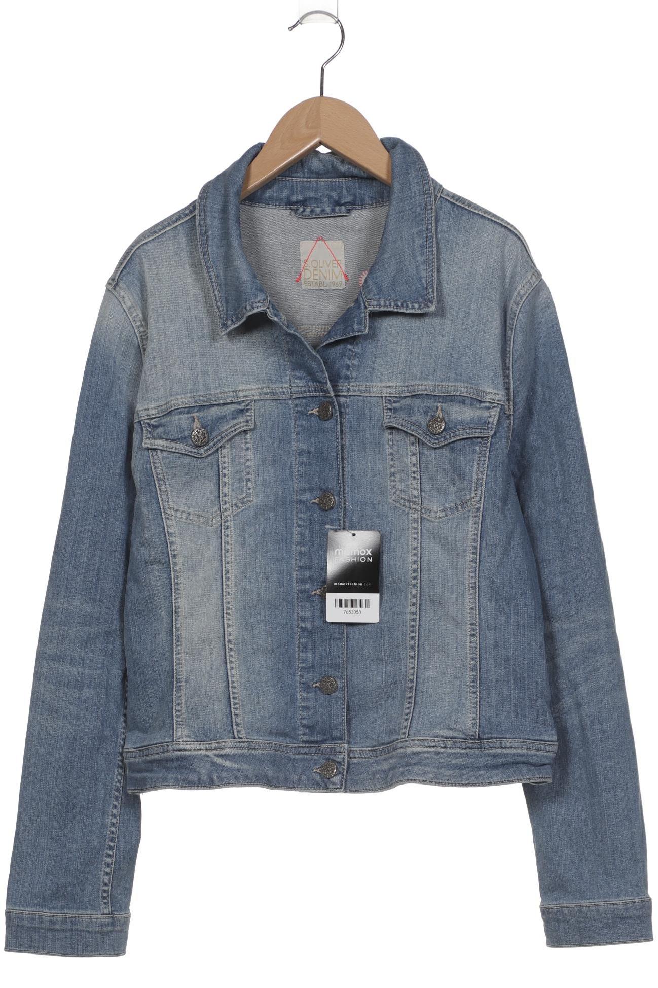 

s.Oliver Damen Jacke, blau, Gr. 44