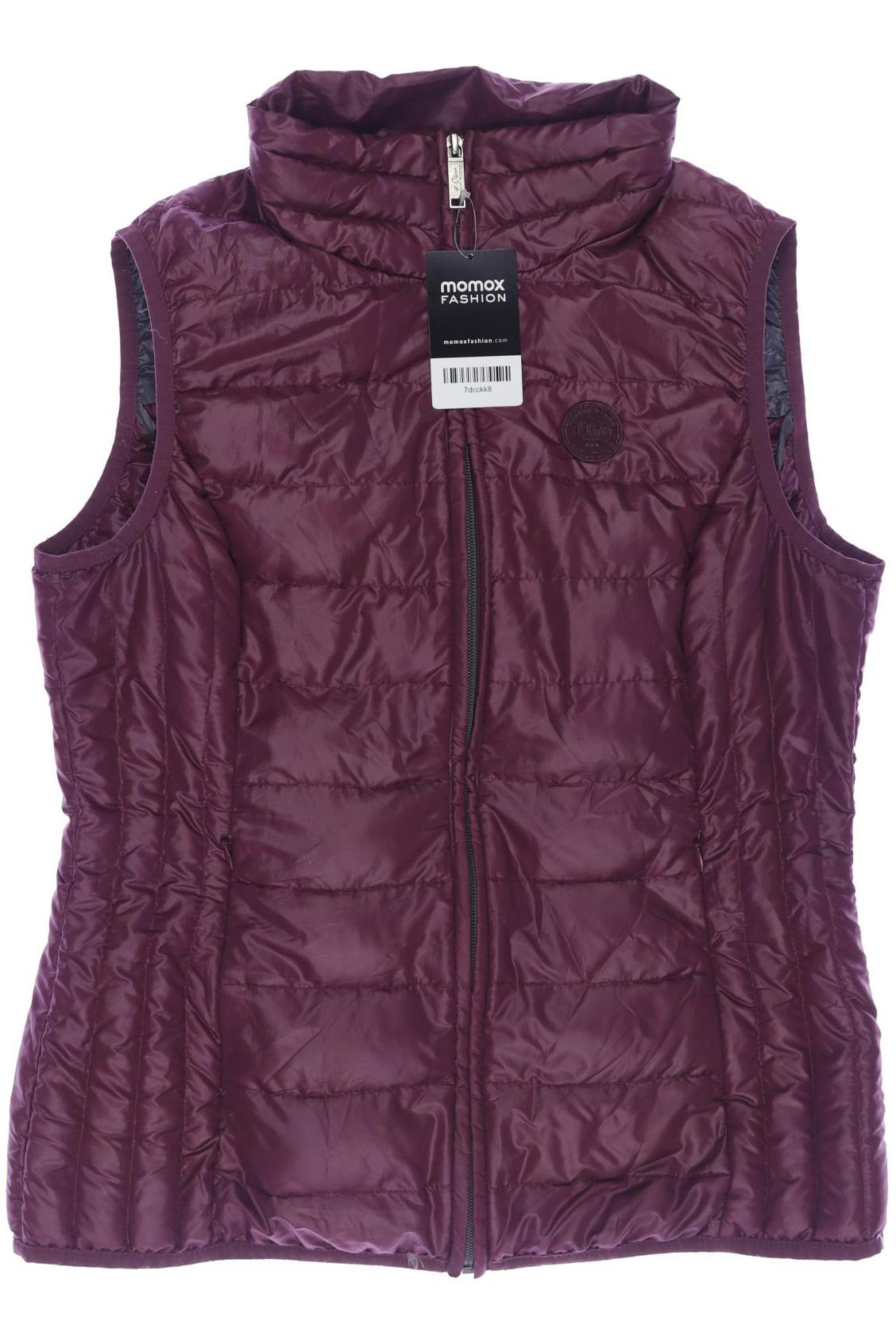 

s.Oliver Damen Weste, bordeaux, Gr. 40