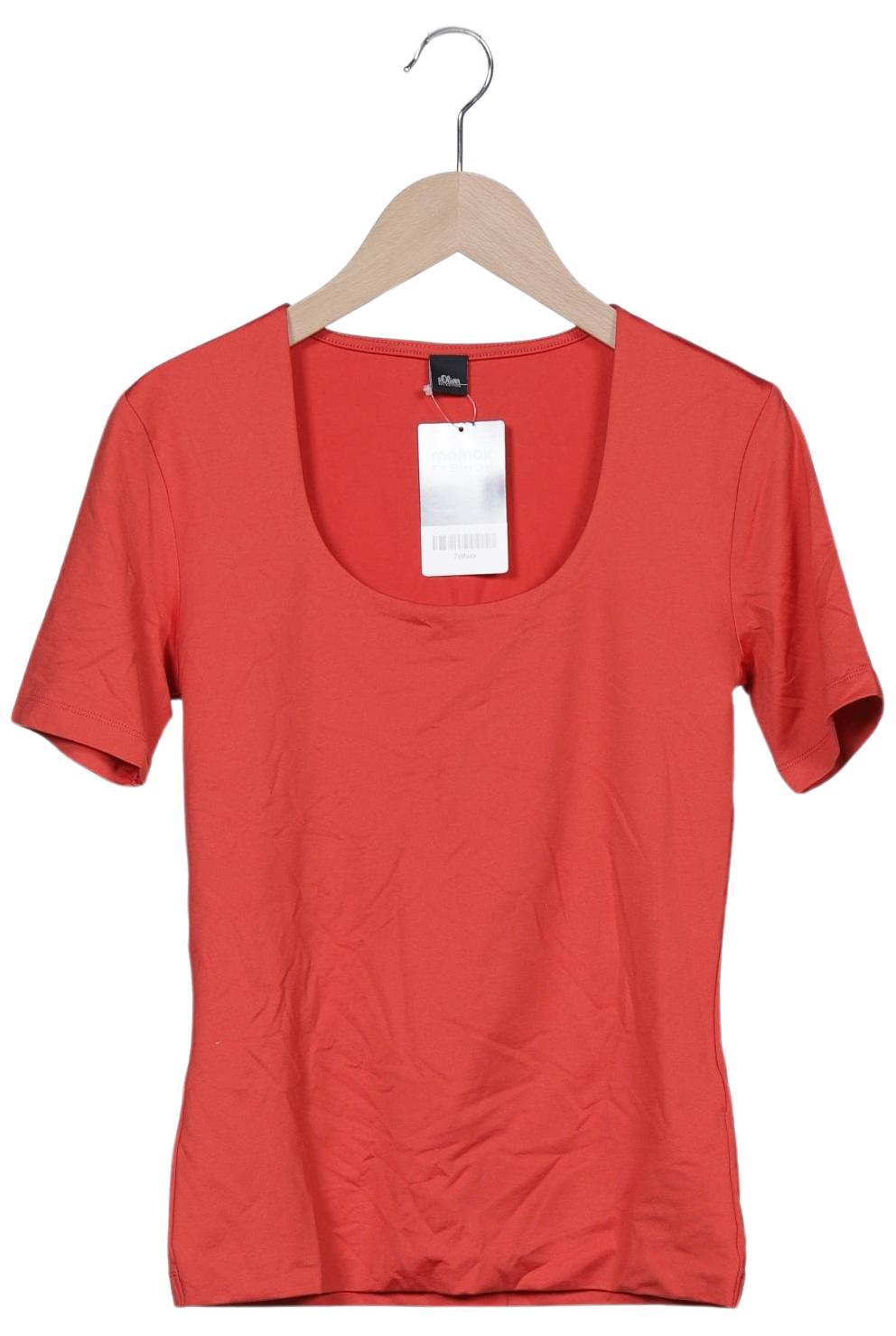 

s.Oliver Damen T-Shirt, rot, Gr. 34