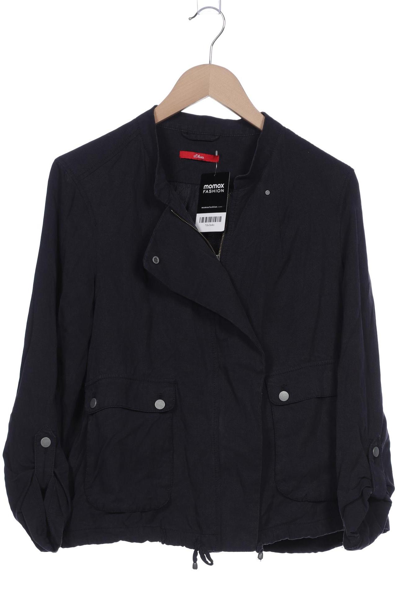 

s.Oliver Damen Jacke, marineblau, Gr. 42