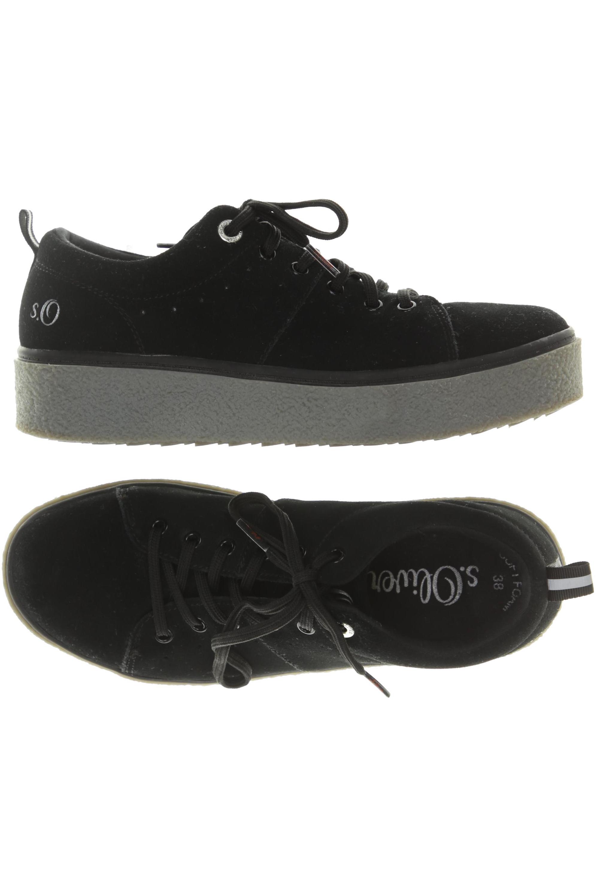 

s.Oliver Damen Sneakers, schwarz, Gr. 38