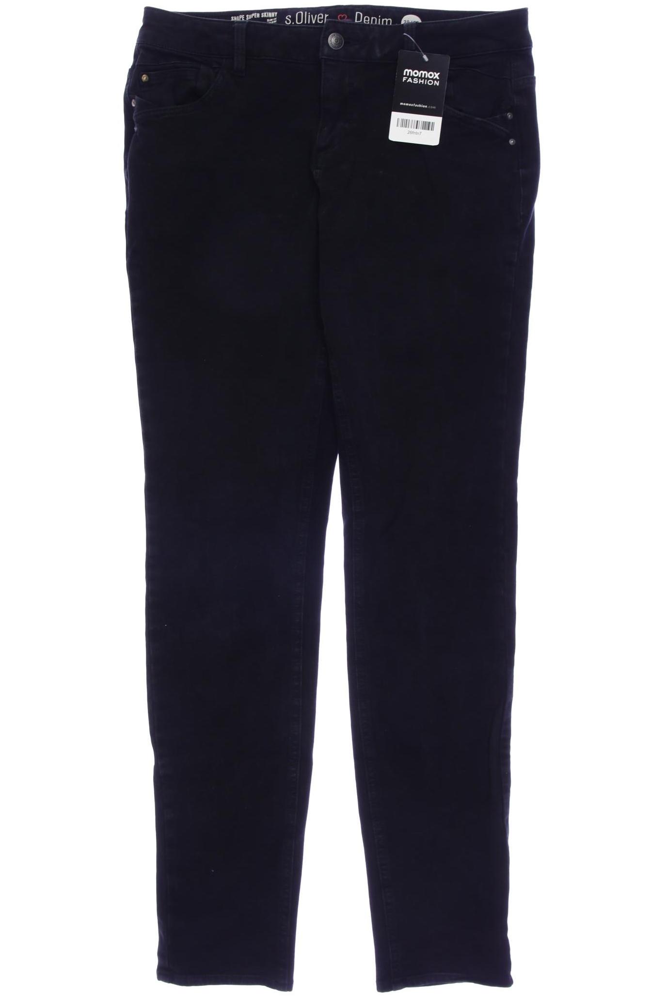 

s.Oliver Damen Jeans, schwarz, Gr. 38