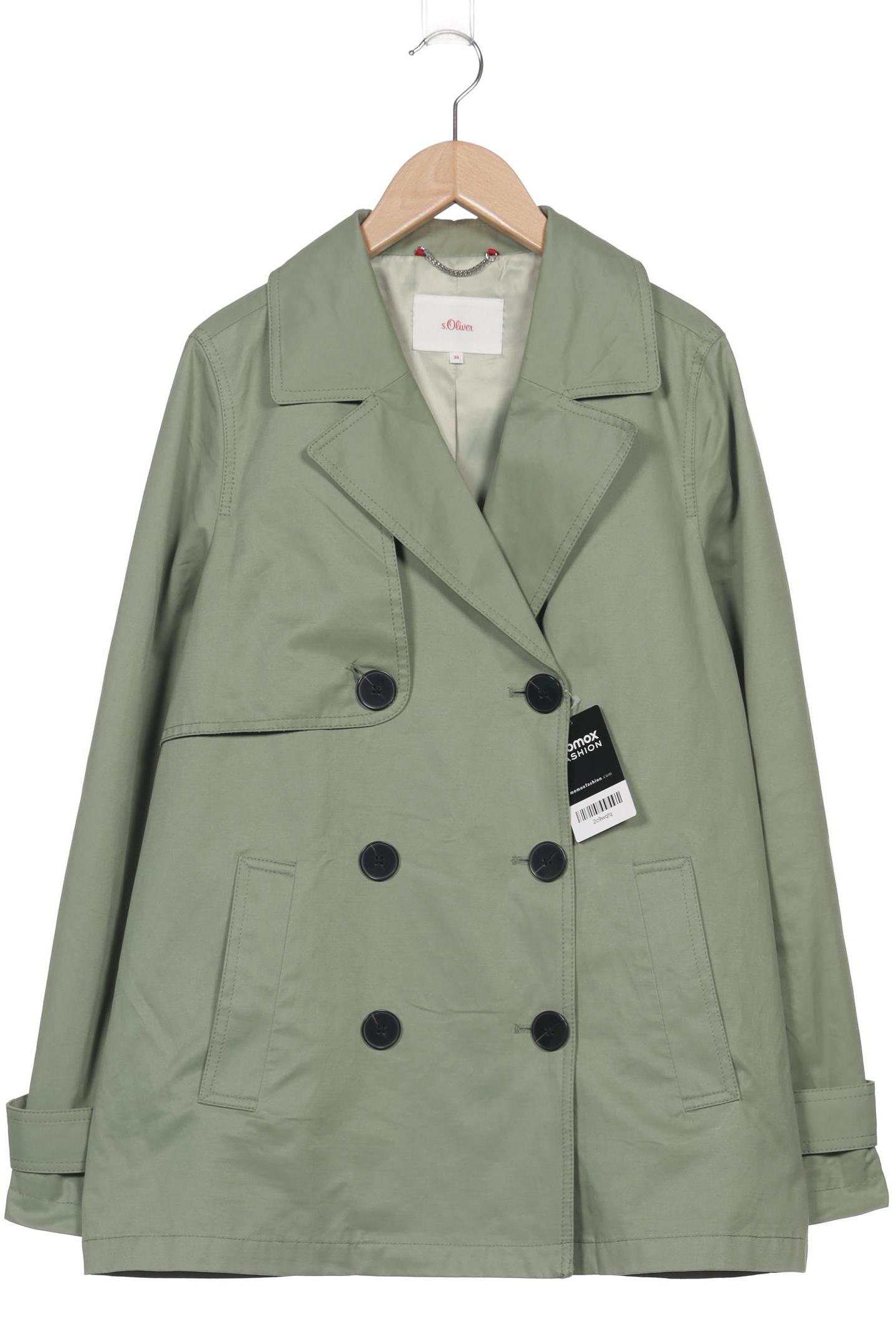 

s.Oliver Damen Jacke, grün, Gr. 36