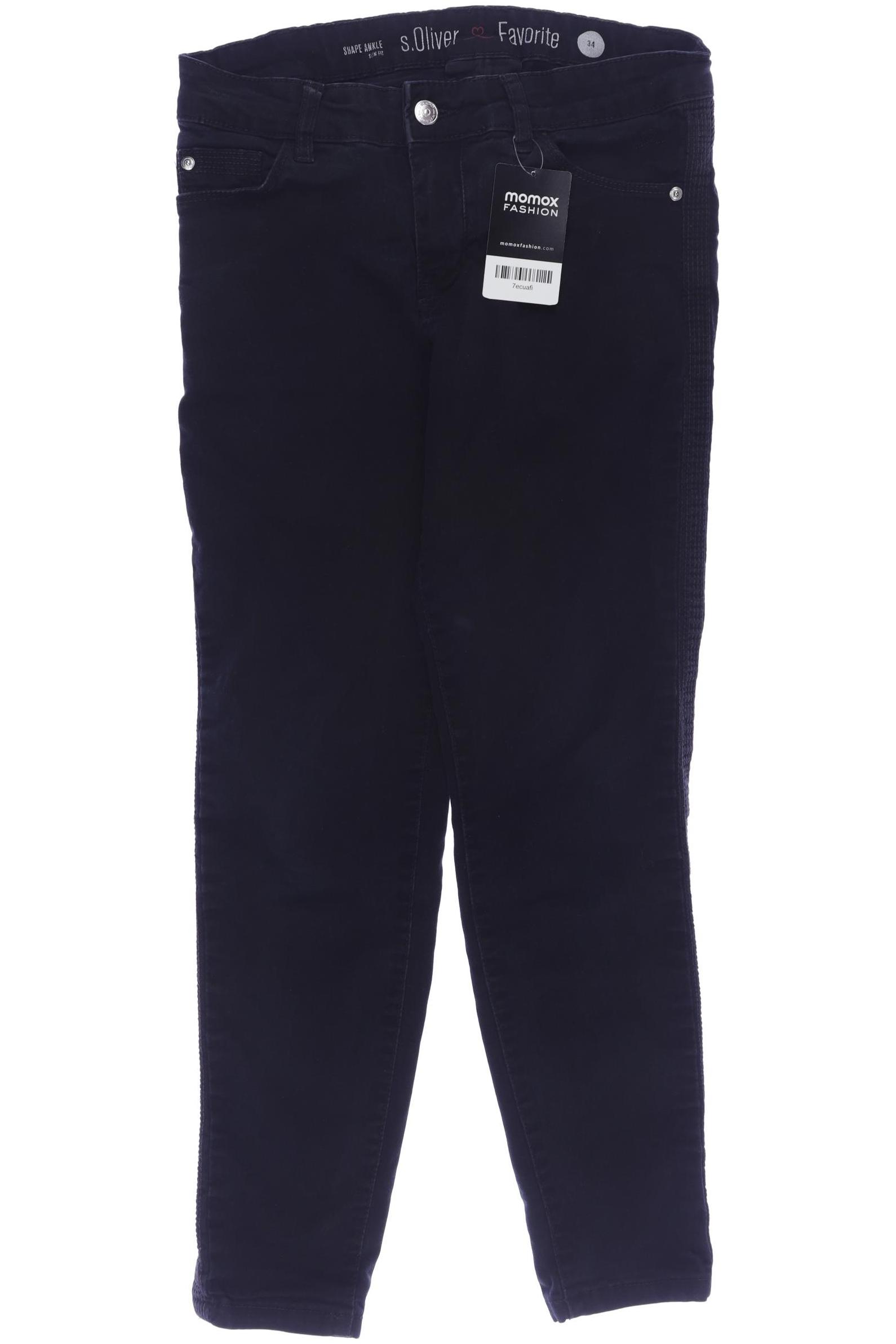 

s.Oliver Damen Jeans, schwarz, Gr. 34