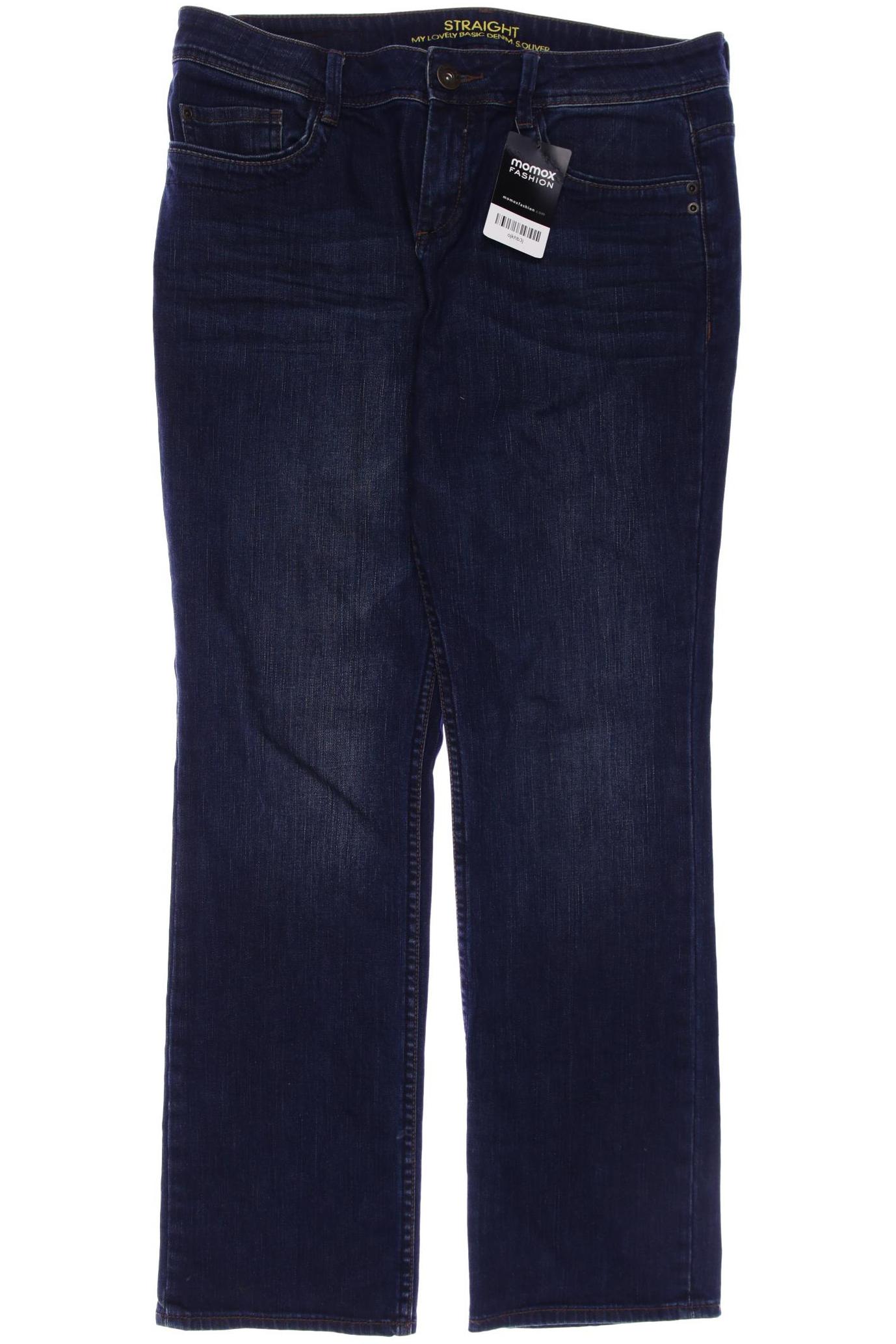 

s.Oliver Damen Jeans, marineblau