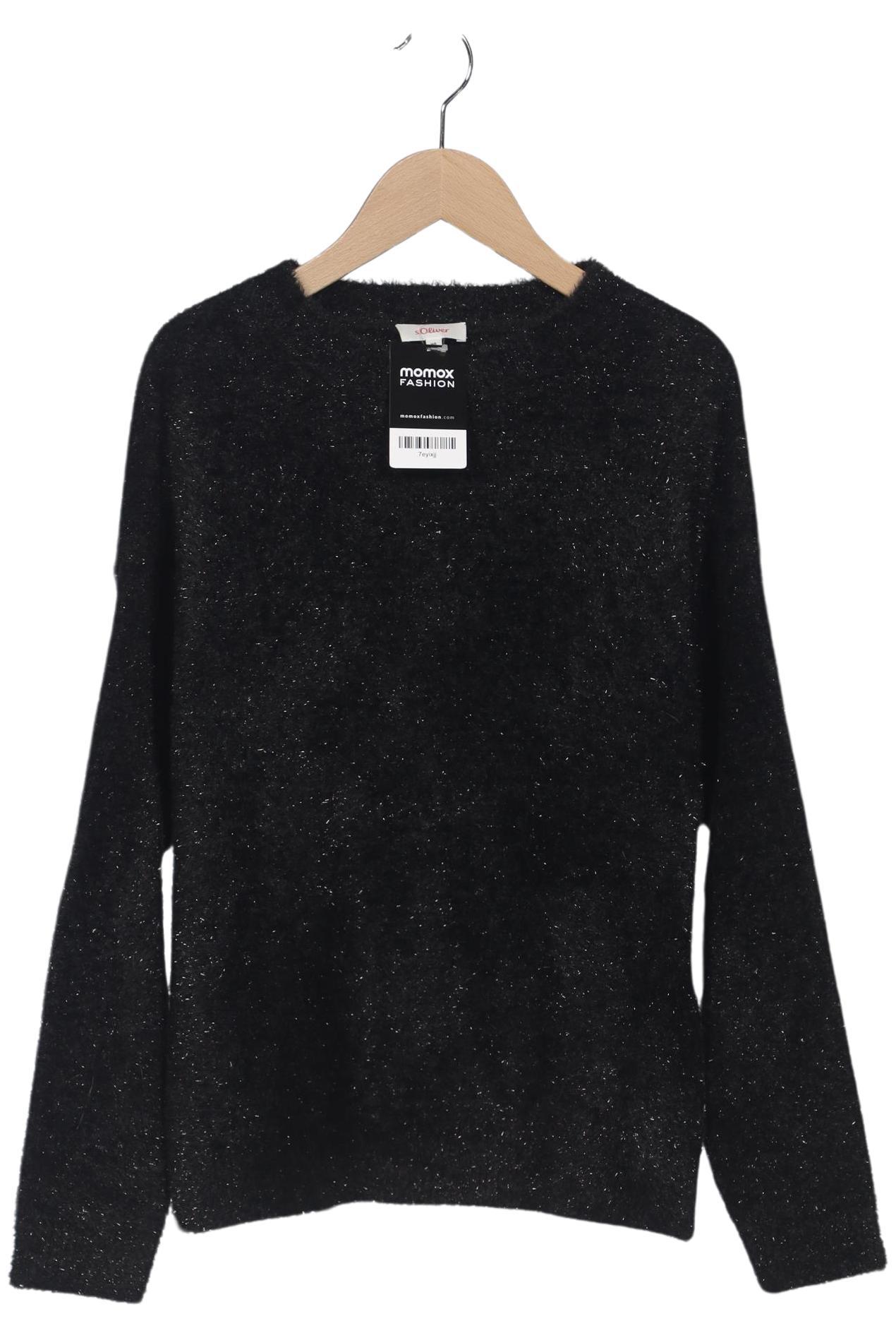 

s.Oliver Damen Pullover, schwarz, Gr. 38