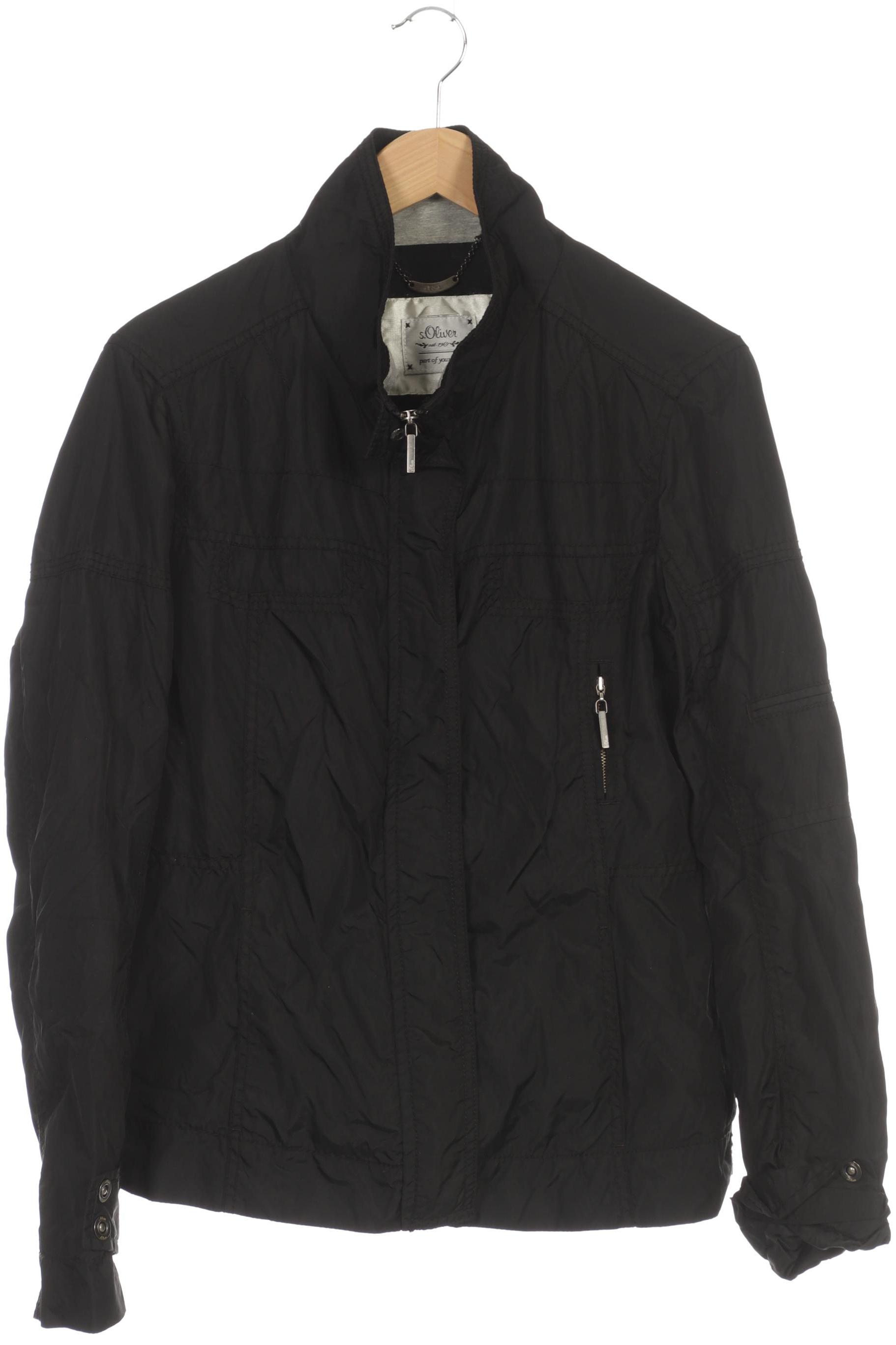 

s.Oliver Damen Jacke, schwarz, Gr. 40