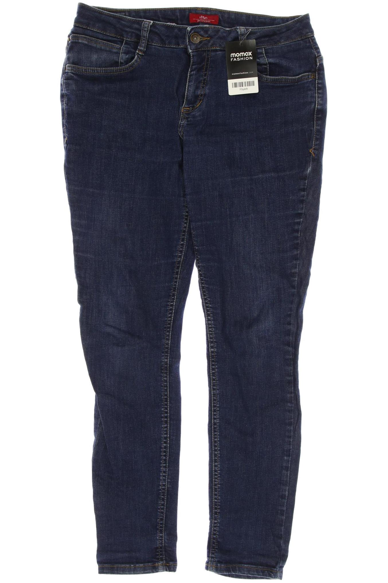 

s.Oliver Damen Jeans, blau