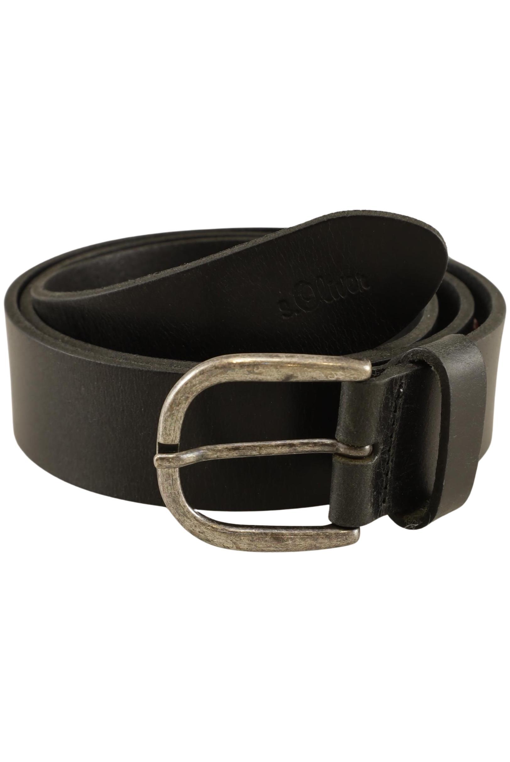 

s.Oliver Damen Gürtel, schwarz, Gr. 90