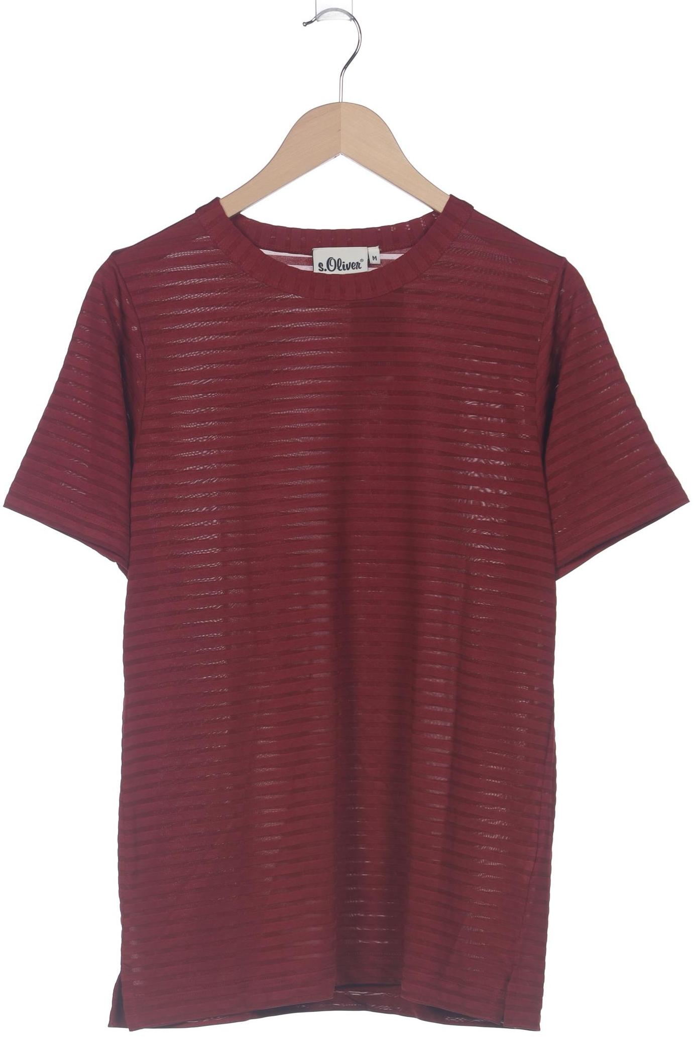 

s.Oliver Damen T-Shirt, bordeaux, Gr. 38