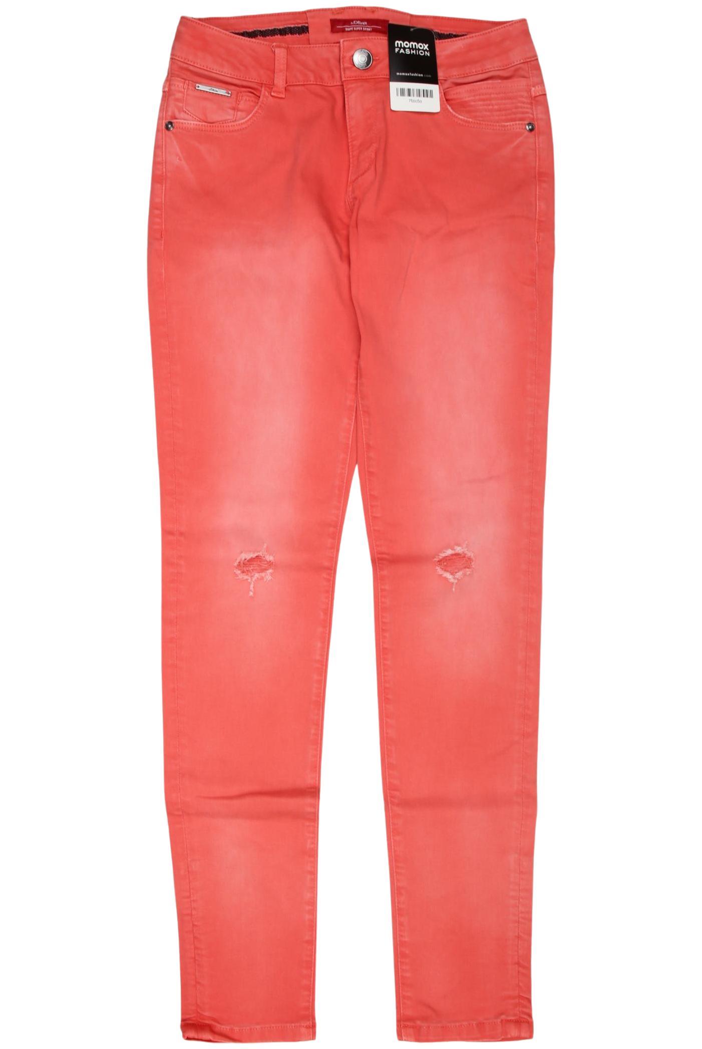 

s.Oliver Damen Jeans, rot, Gr. 36