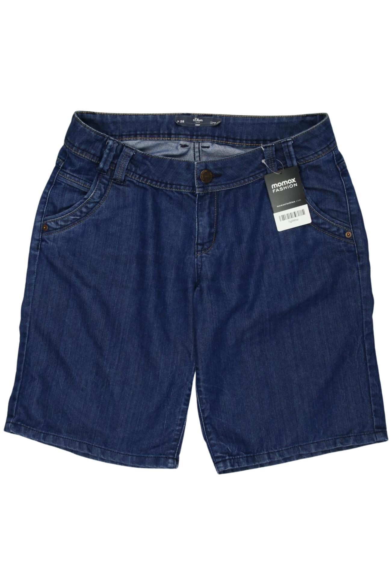 

s.Oliver Damen Shorts, blau, Gr. 28
