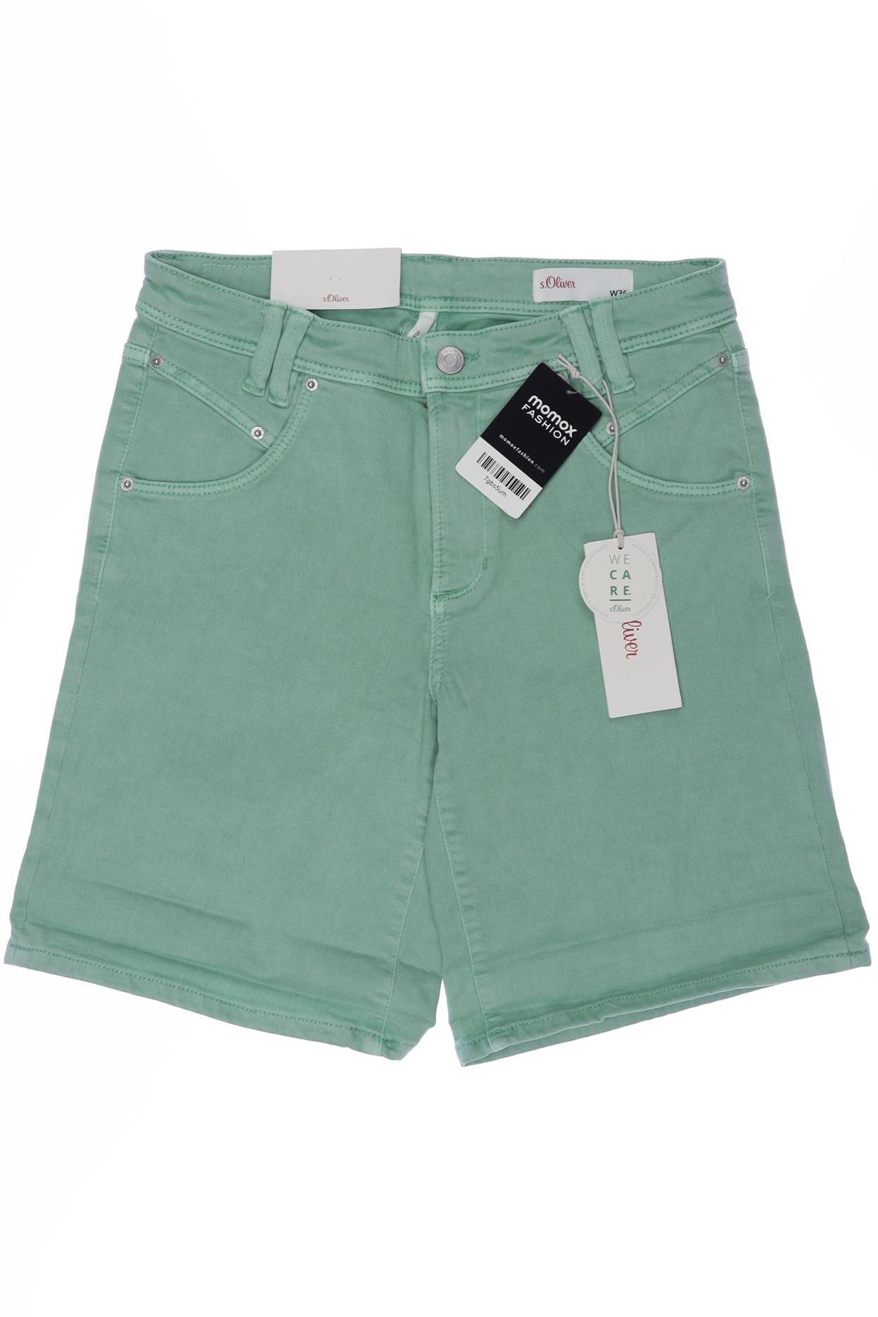 

s.Oliver Damen Shorts, hellgrün, Gr. 36