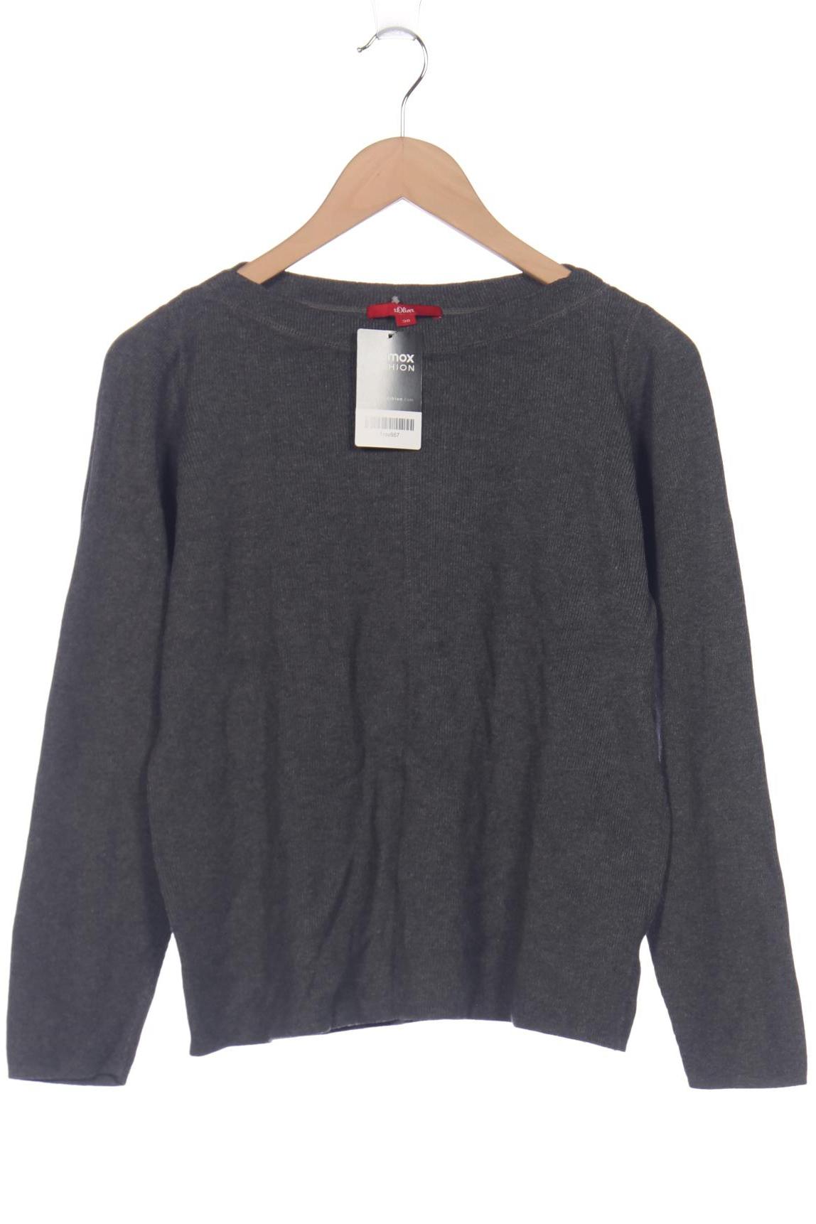 

s.Oliver Damen Pullover, grau, Gr. 38