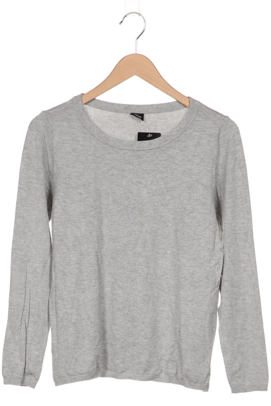 

s.Oliver Damen Pullover, grau, Gr. 40