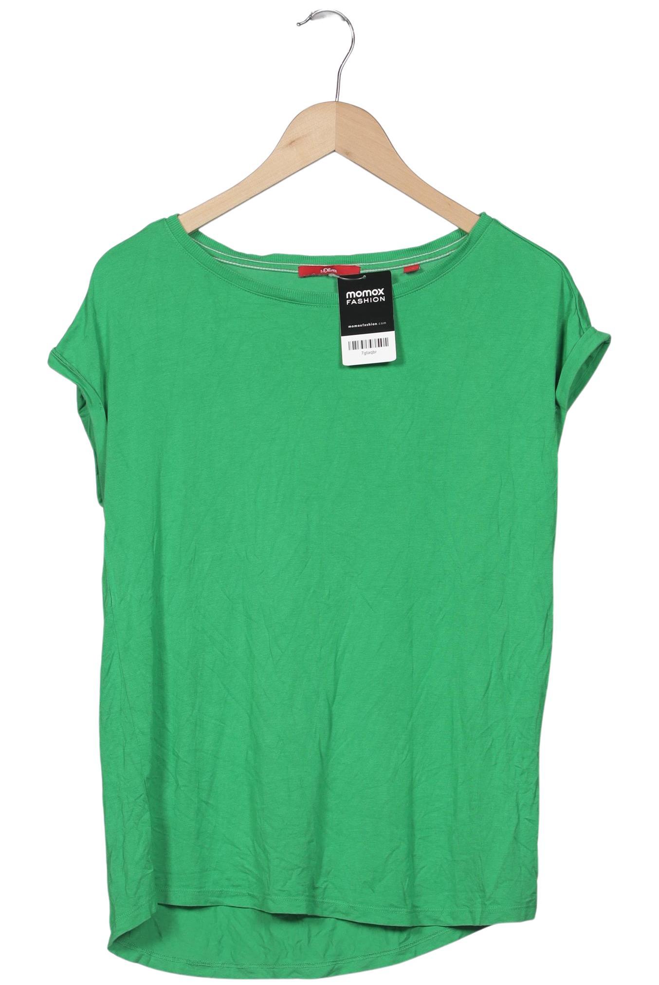 

s.Oliver Damen T-Shirt, grün, Gr. 38