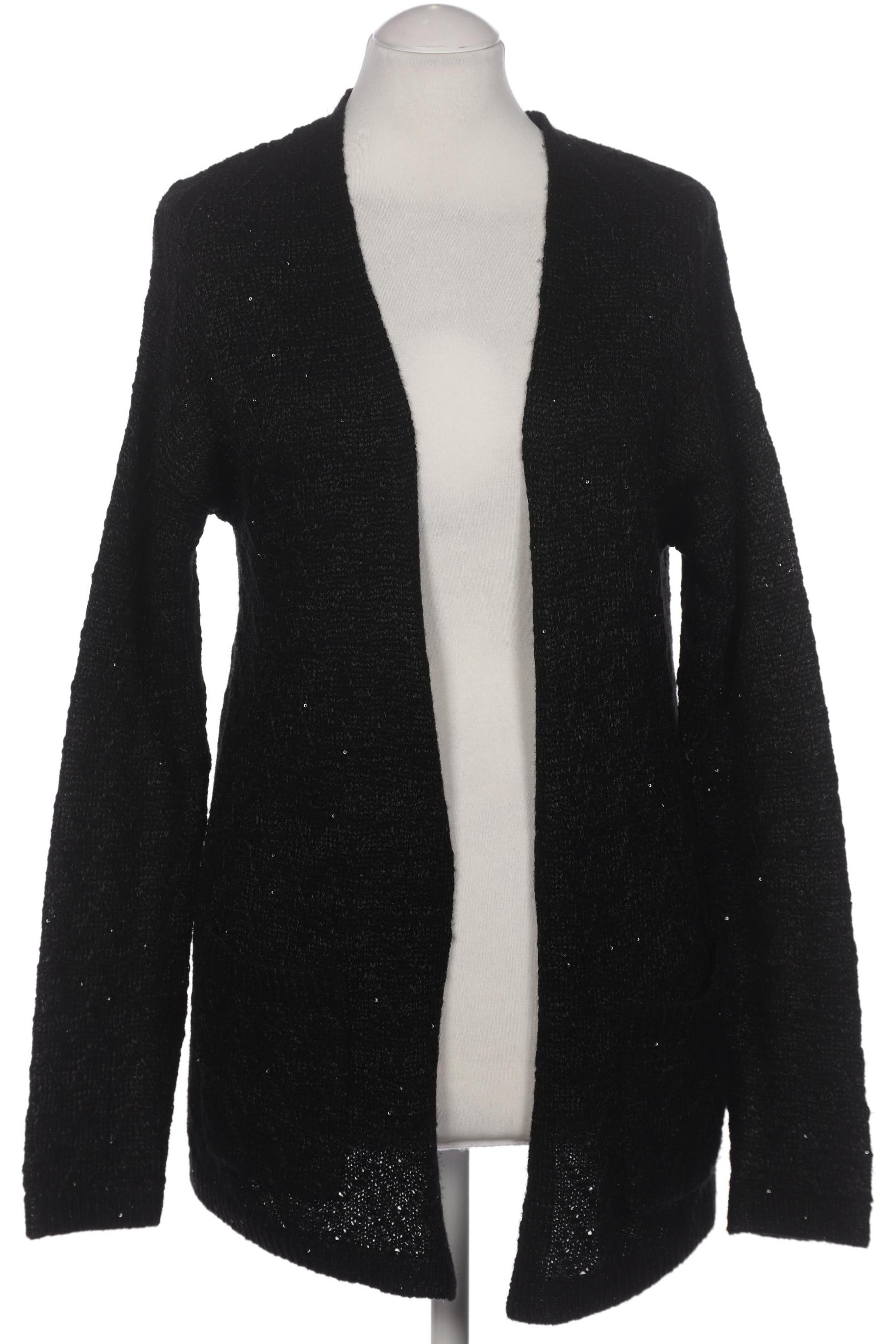 

s.Oliver Damen Strickjacke, schwarz, Gr. 40