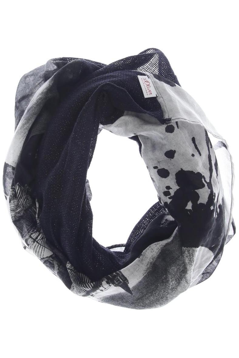 

s.Oliver Damen Schal, schwarz, Gr.