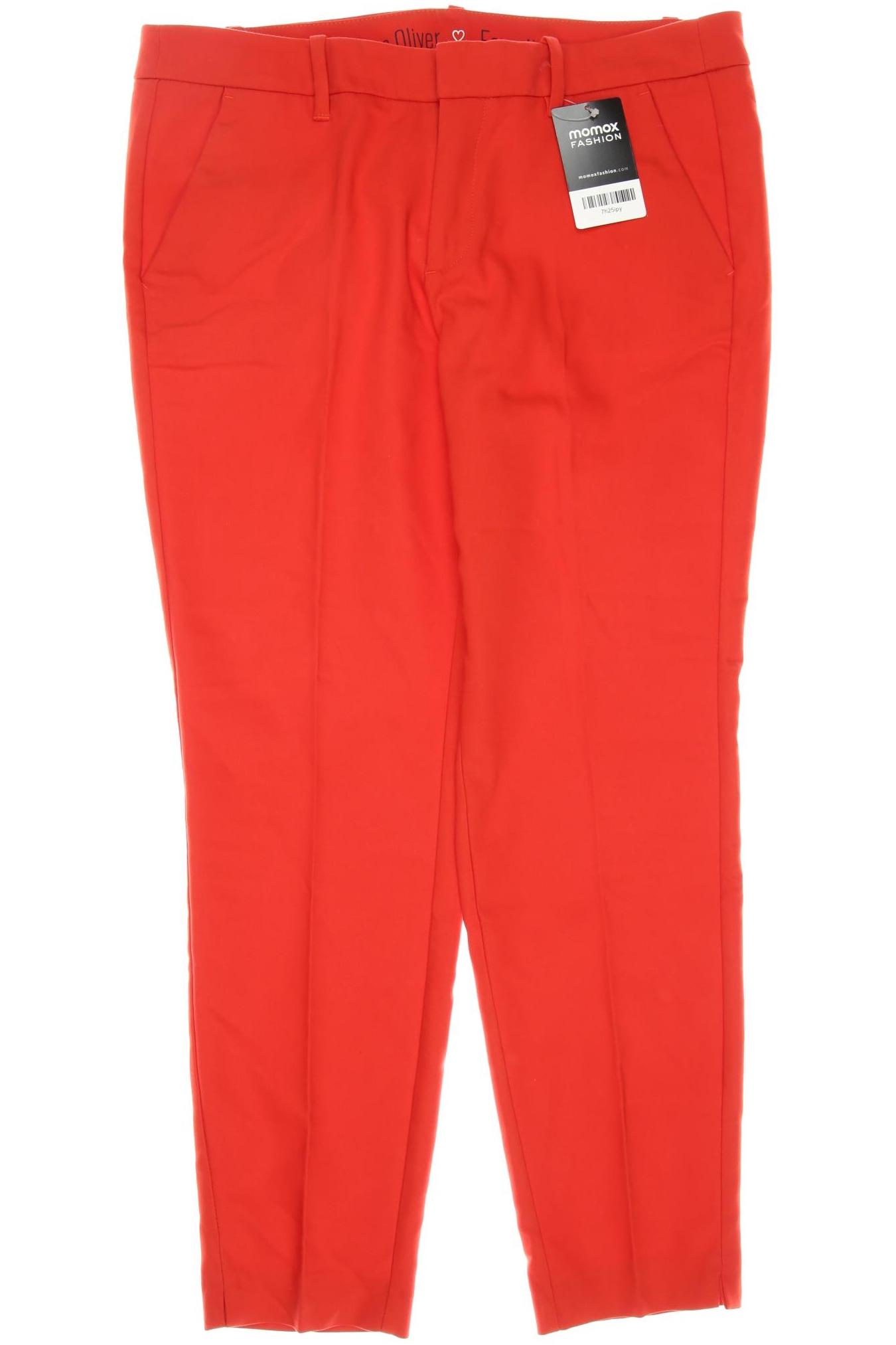 

s.Oliver Damen Stoffhose, rot, Gr. 38