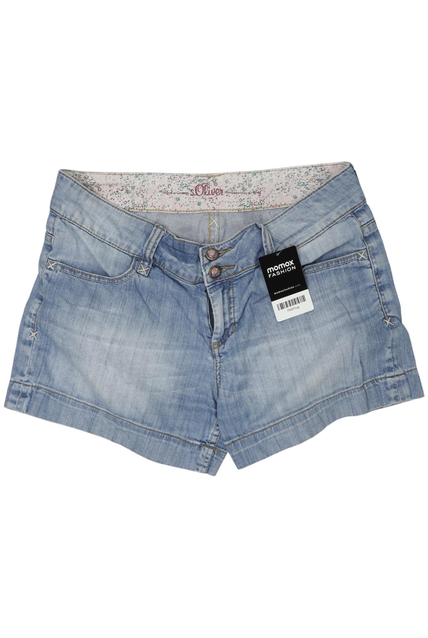 

s.Oliver Damen Shorts, blau, Gr. 40