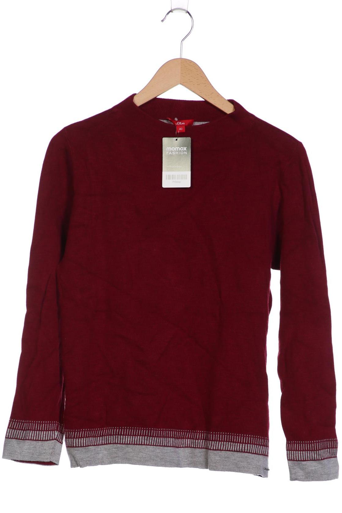 

s.Oliver Damen Pullover, bordeaux, Gr. 40