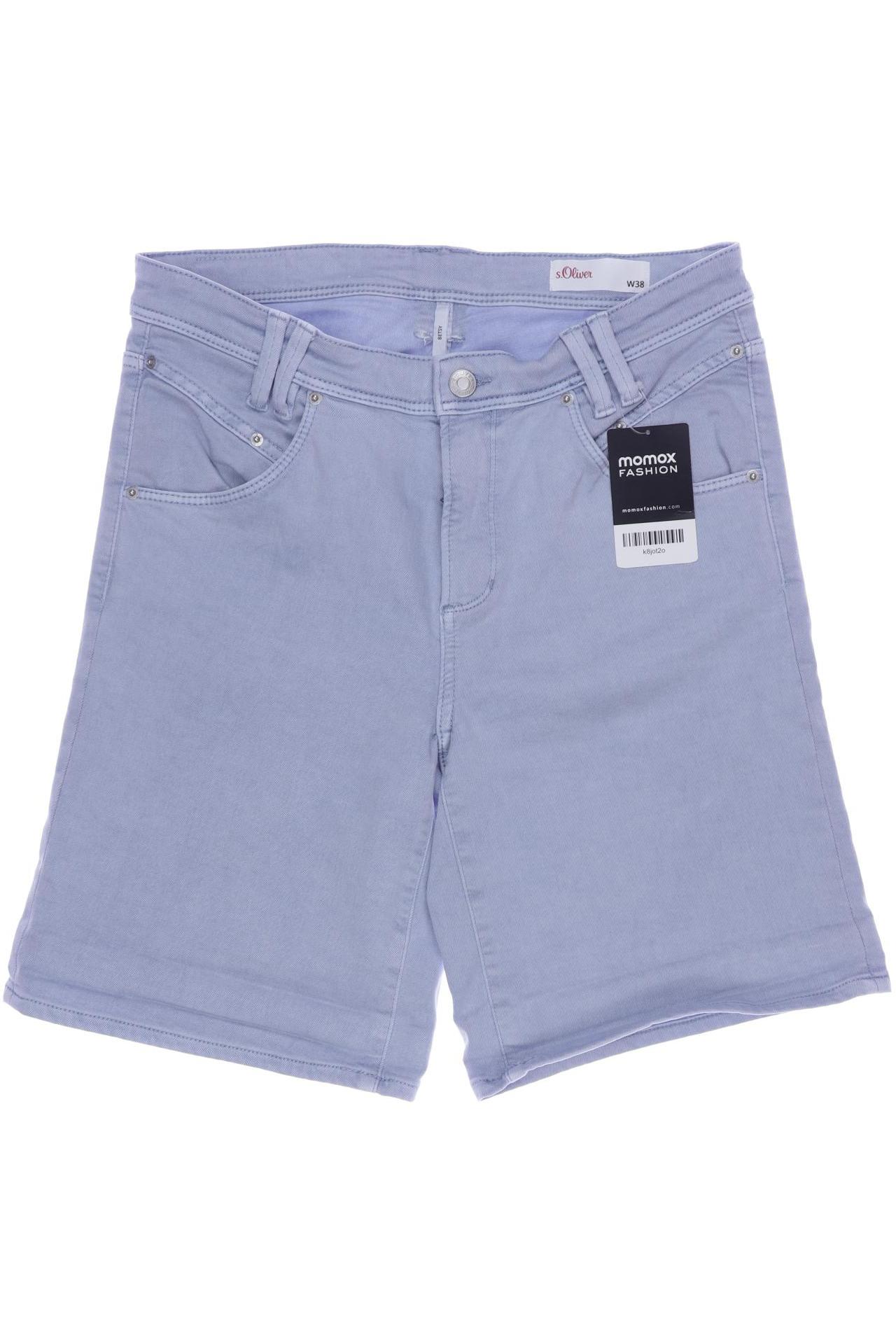 

s.Oliver Damen Shorts, hellblau, Gr. 38